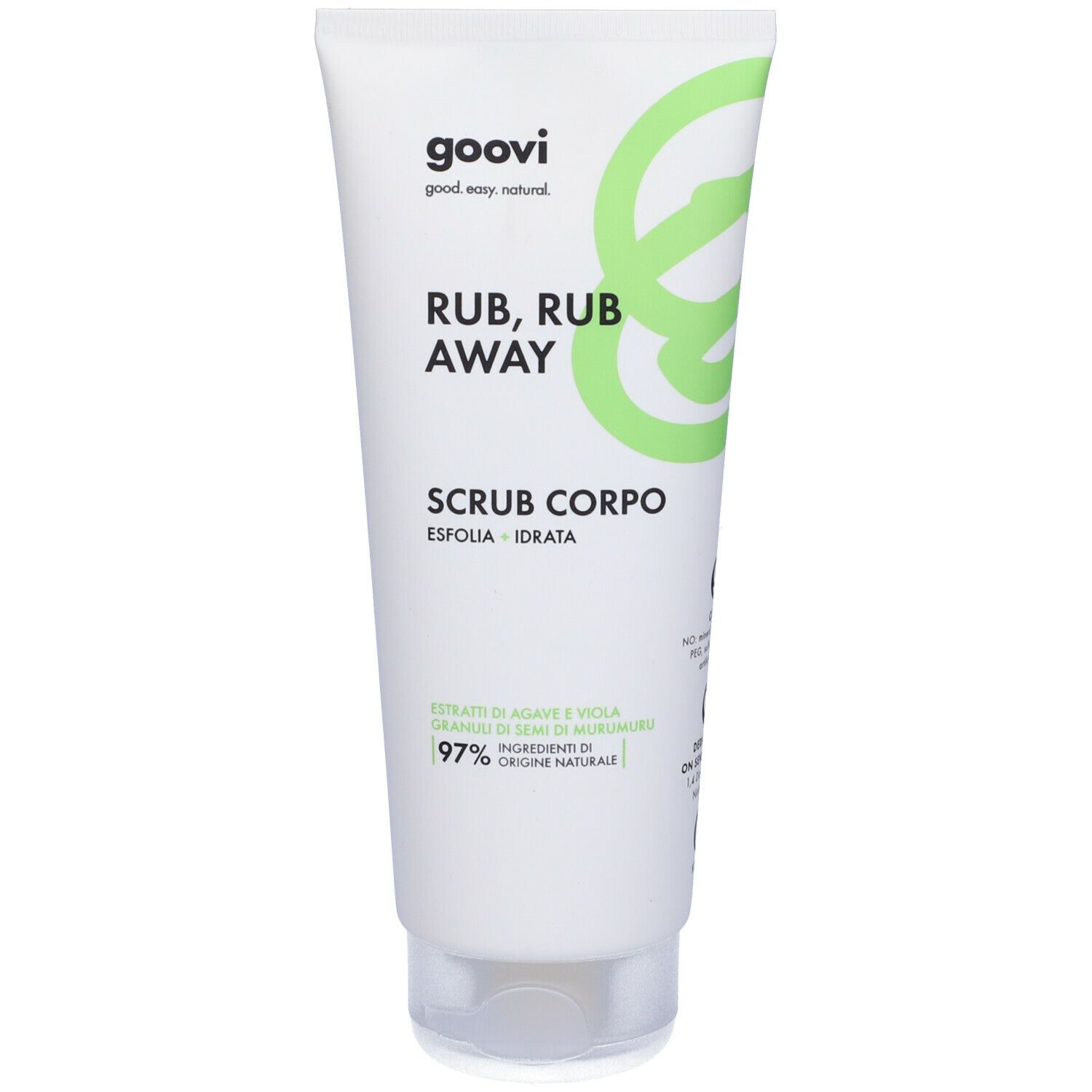 Image of Goovi Rub, Rub Away Scrub Corpo