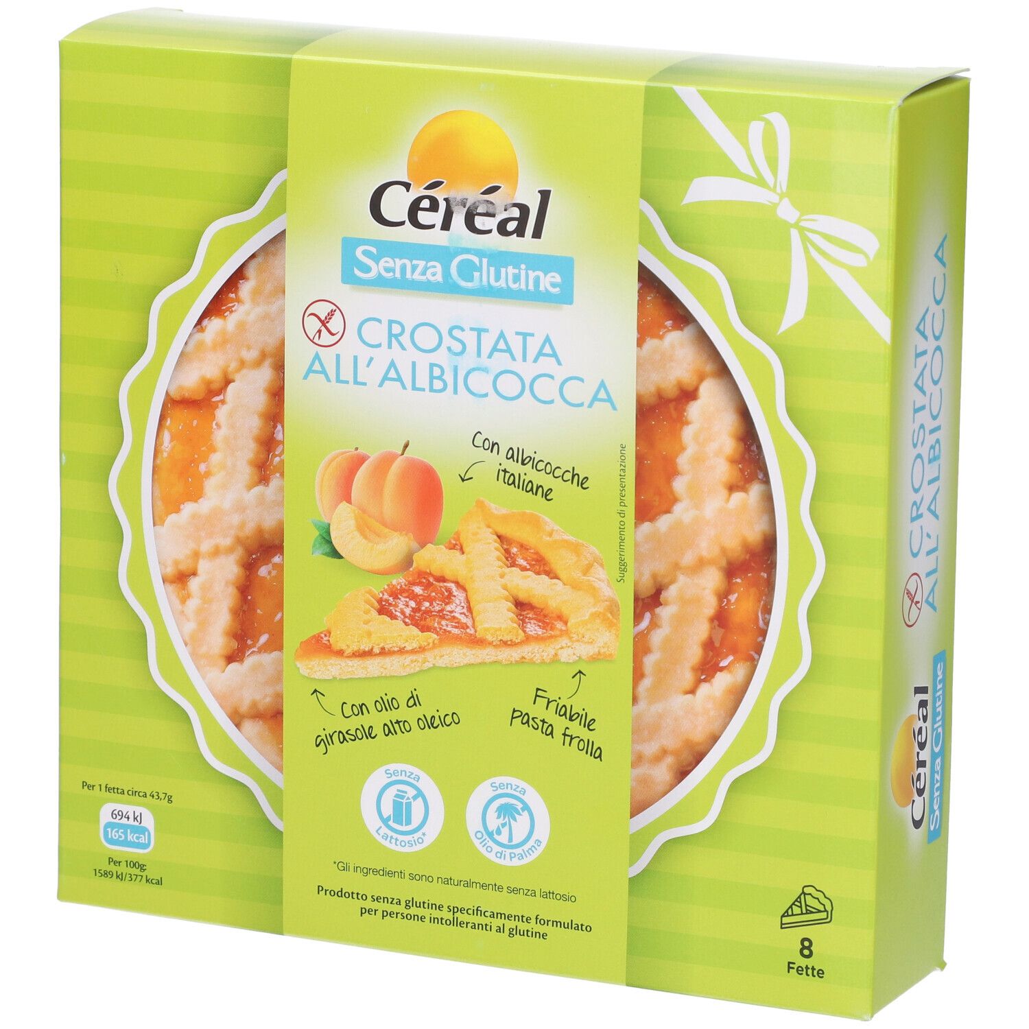 Cereal Senza Glutine Crostata Albicocca