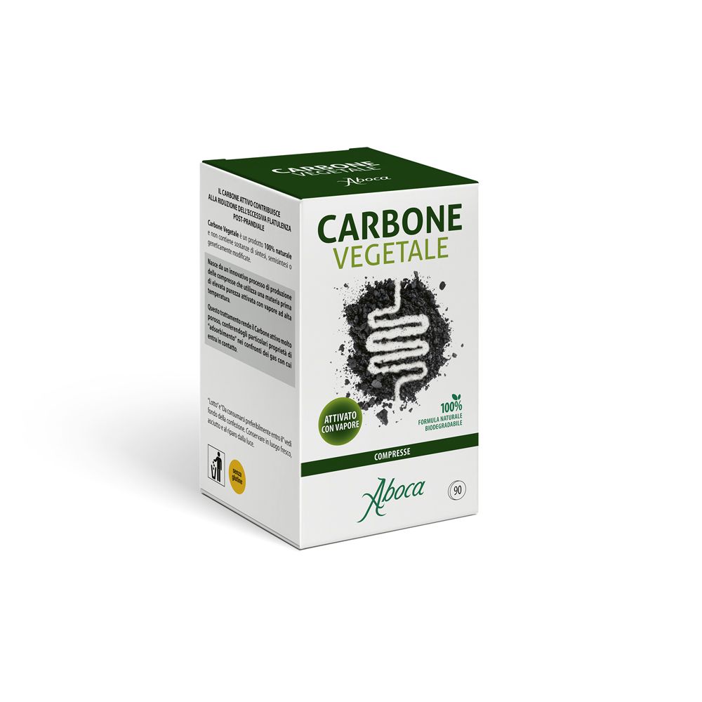 Carbone Vegetale 90Cpr 43,2 g Kompressen