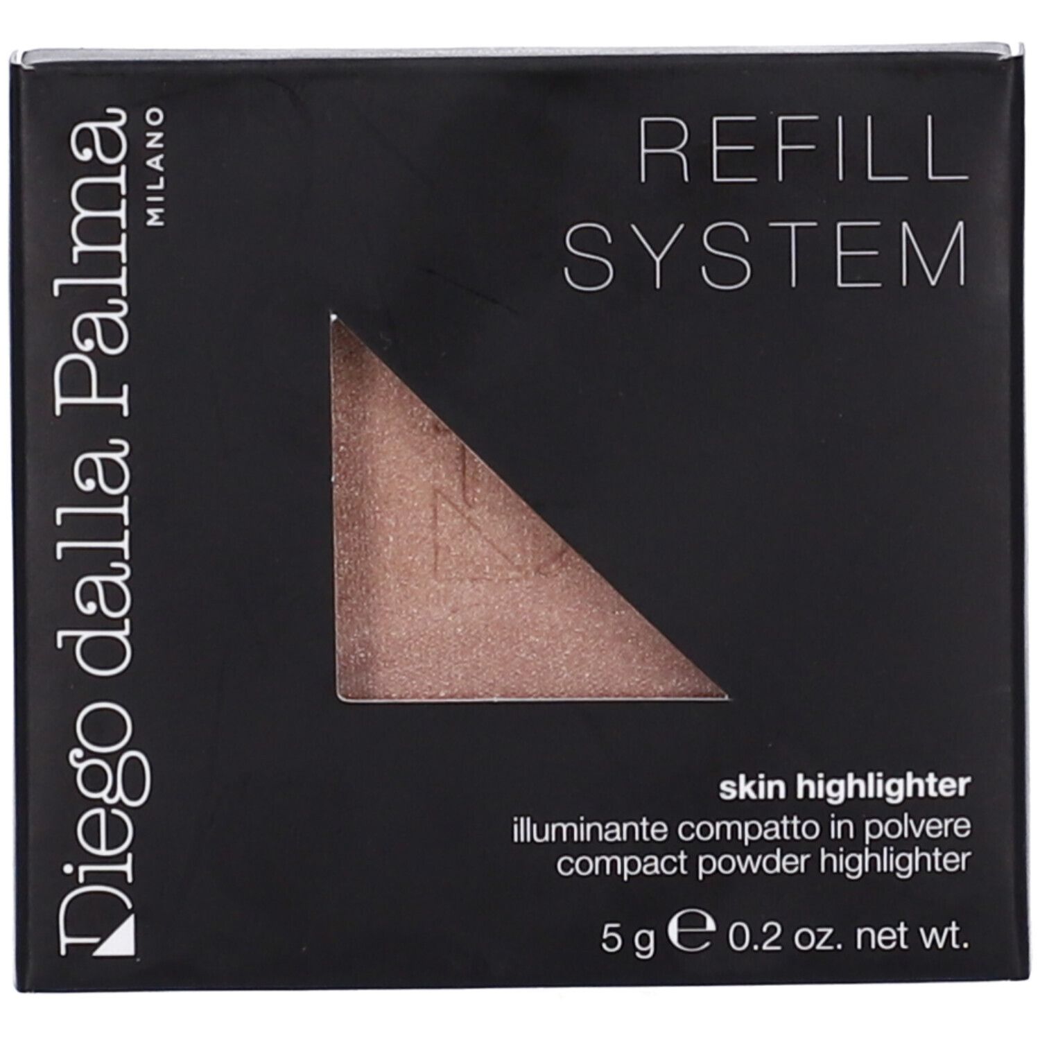 Diego Dalla Palma Skin Highlighter - Illuminante Compatto In Polvere Colore 135 Bronzo REFILL