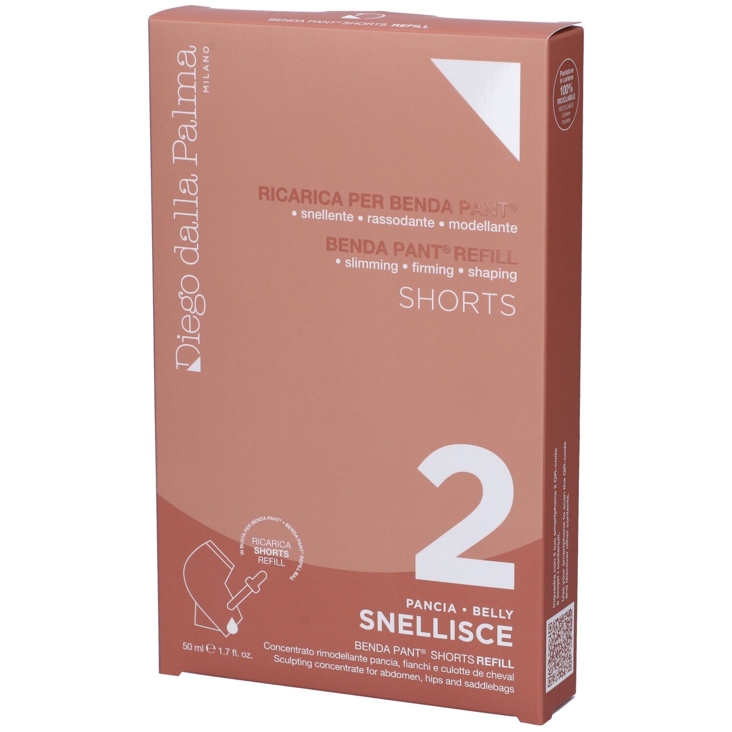 Diego dalla Palma 2 Snellisce - Ricarica Benda Pant® Shorts Rimodellanti REFILL