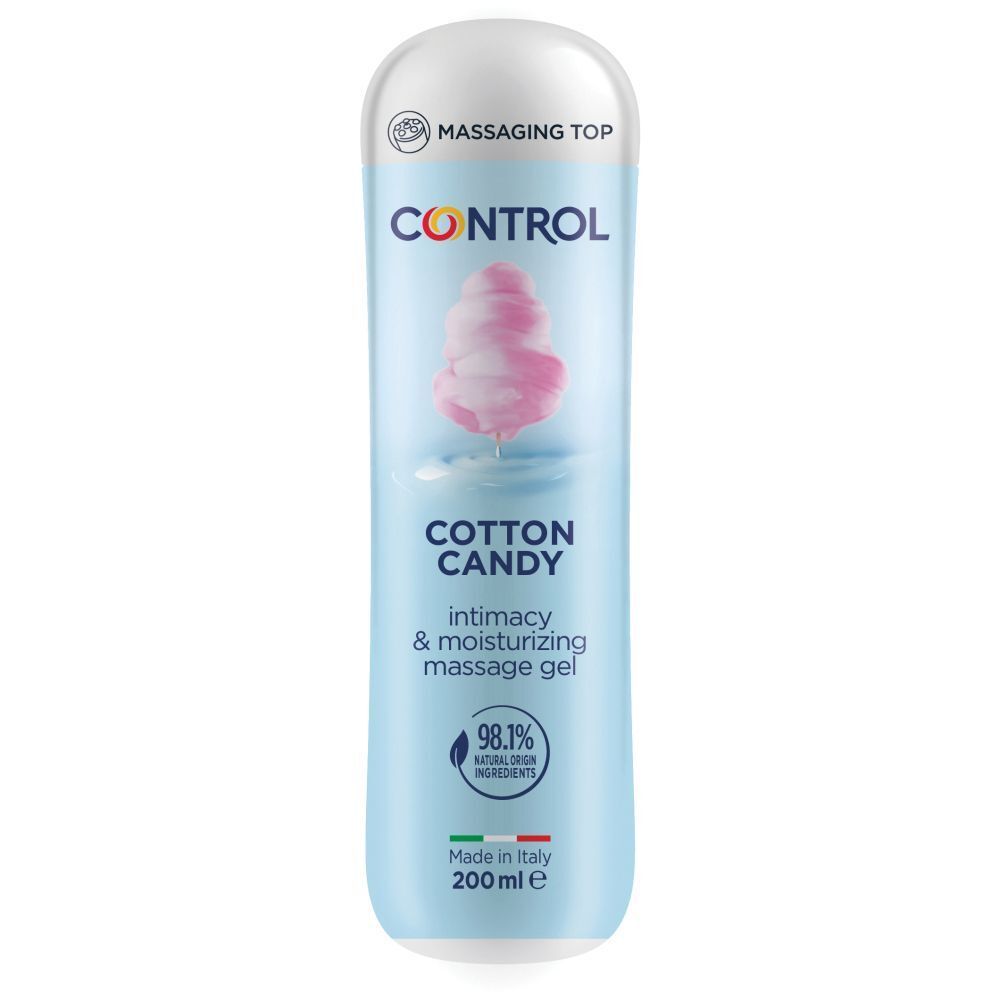 Image of Control Gel Massaggio 3 in 1 Cotton Candy