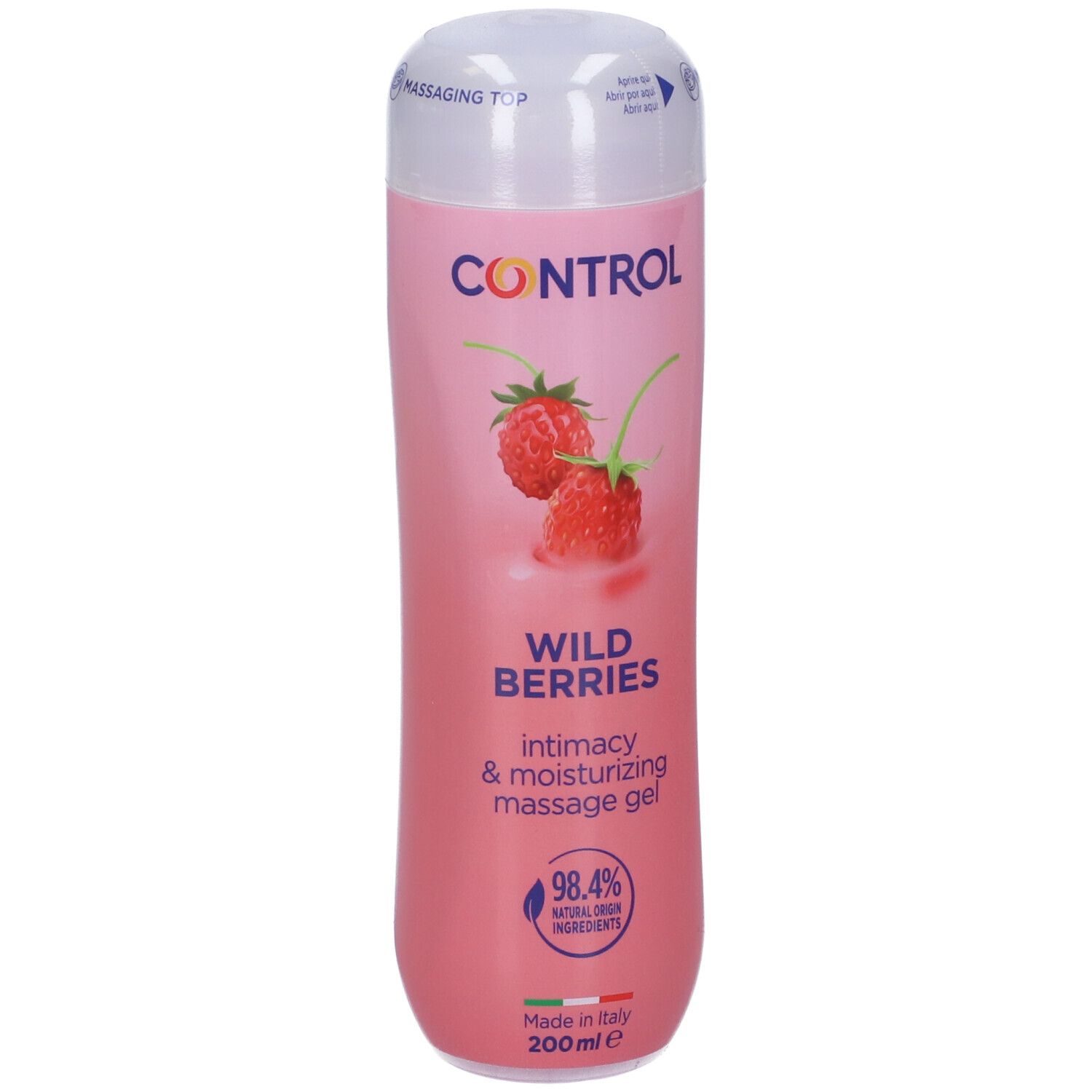 Control Wild Berries Massage 200 ml Gel