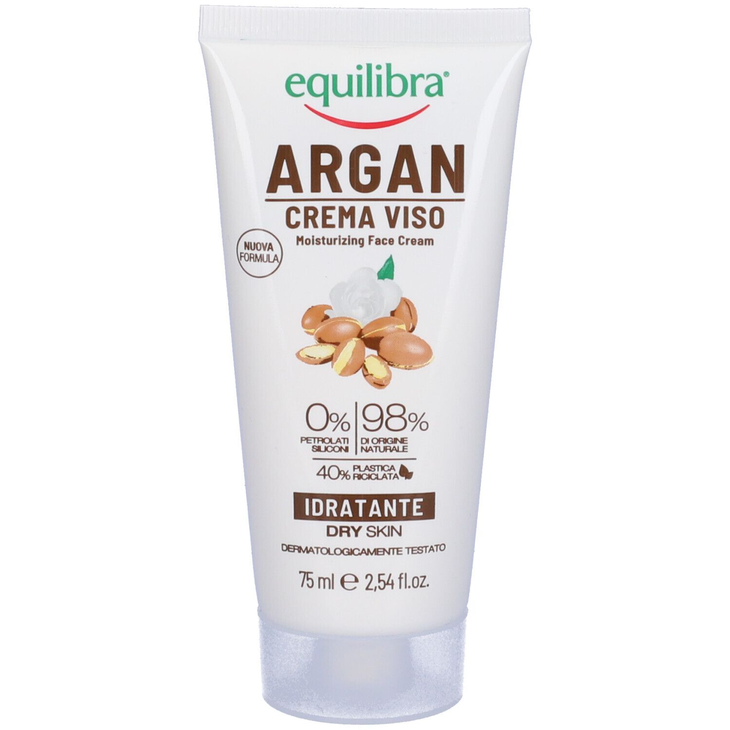 Equilibra Argan Crema Viso Idratante 75 Ml - Immagine 4