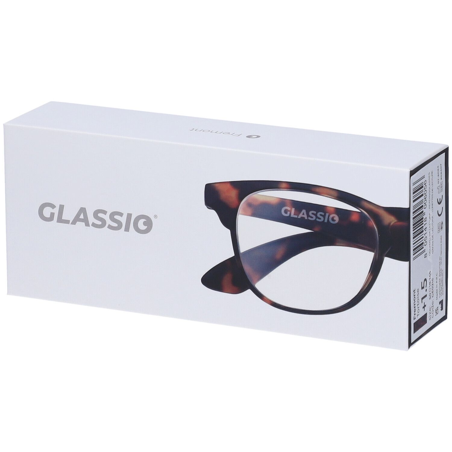 Occhiali da Lettura Glassio Fremont Colore Tortoise Gradazione +1,5