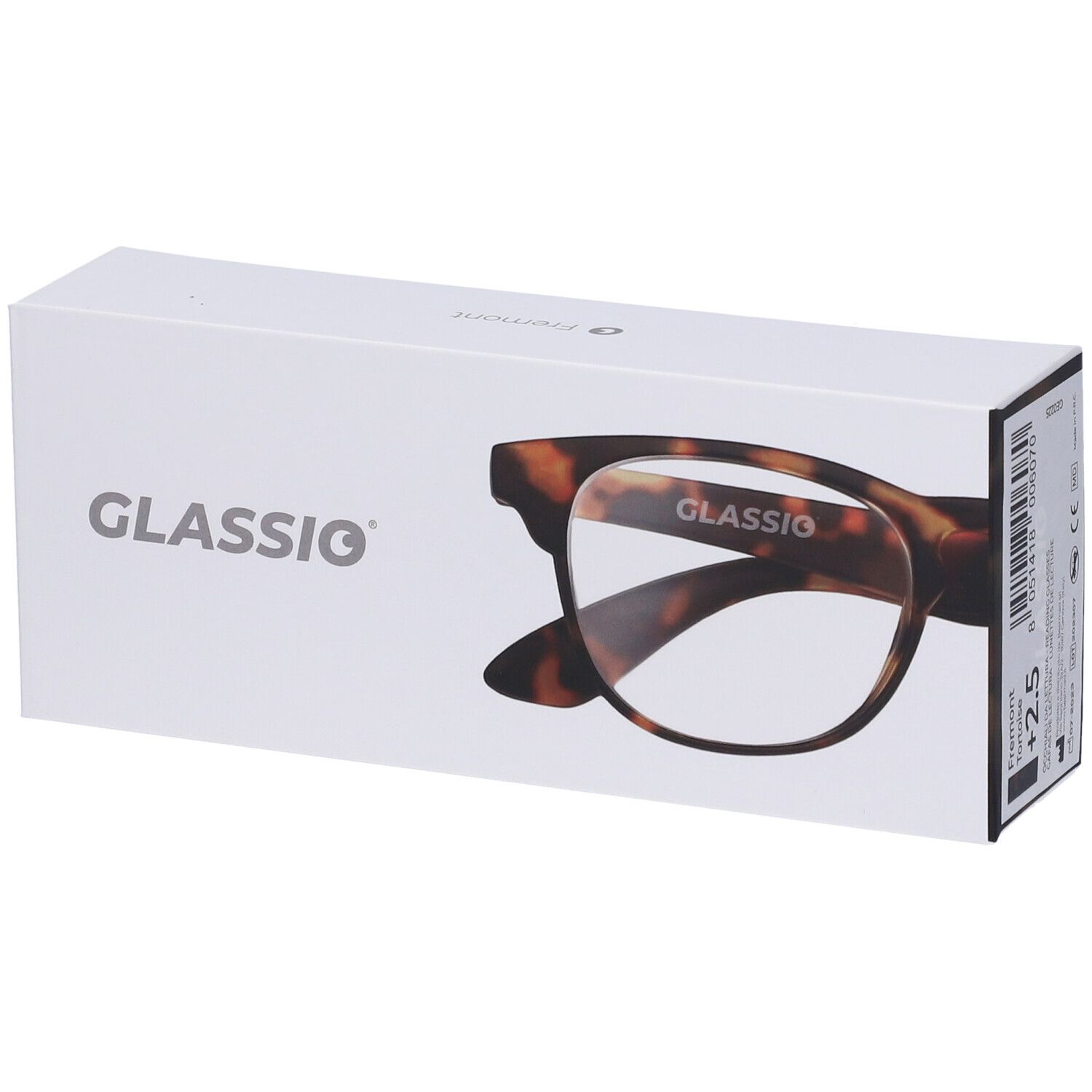 Occhiali da Lettura Glassio Fremont Colore Tortoise Gradazione +2,5