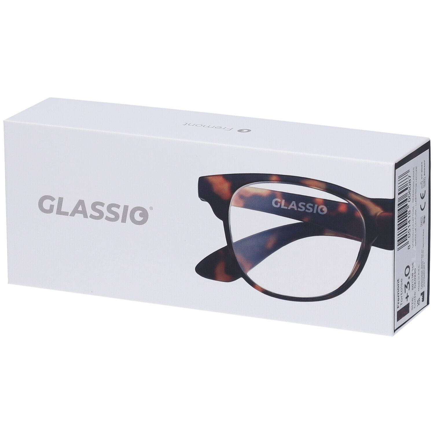 Occhiali da Lettura Glassio Fremont Colore Tortoise Gradazione +3,0