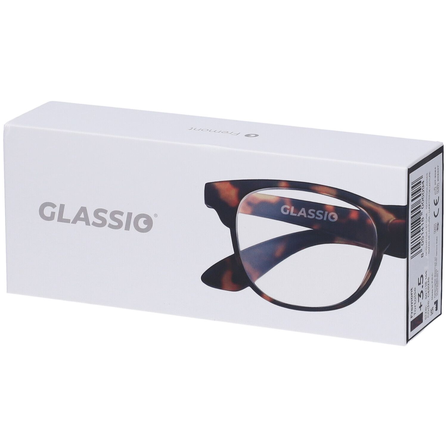 Occhiali da Lettura Glassio Fremont Colore Tortoise Gradazione +3,5