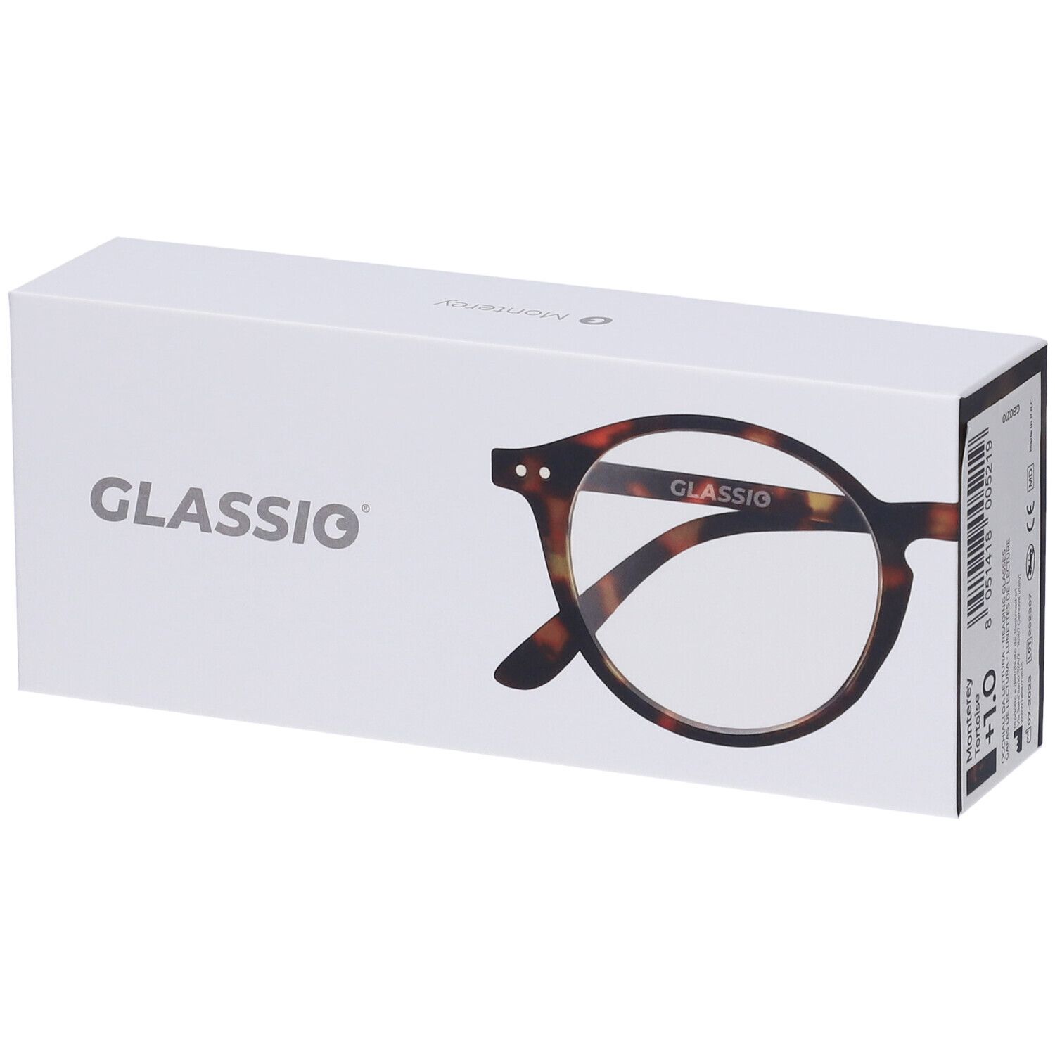 Occhiali da Lettura Glassio Monterey Colore Tortoise Gradazione +1,0
