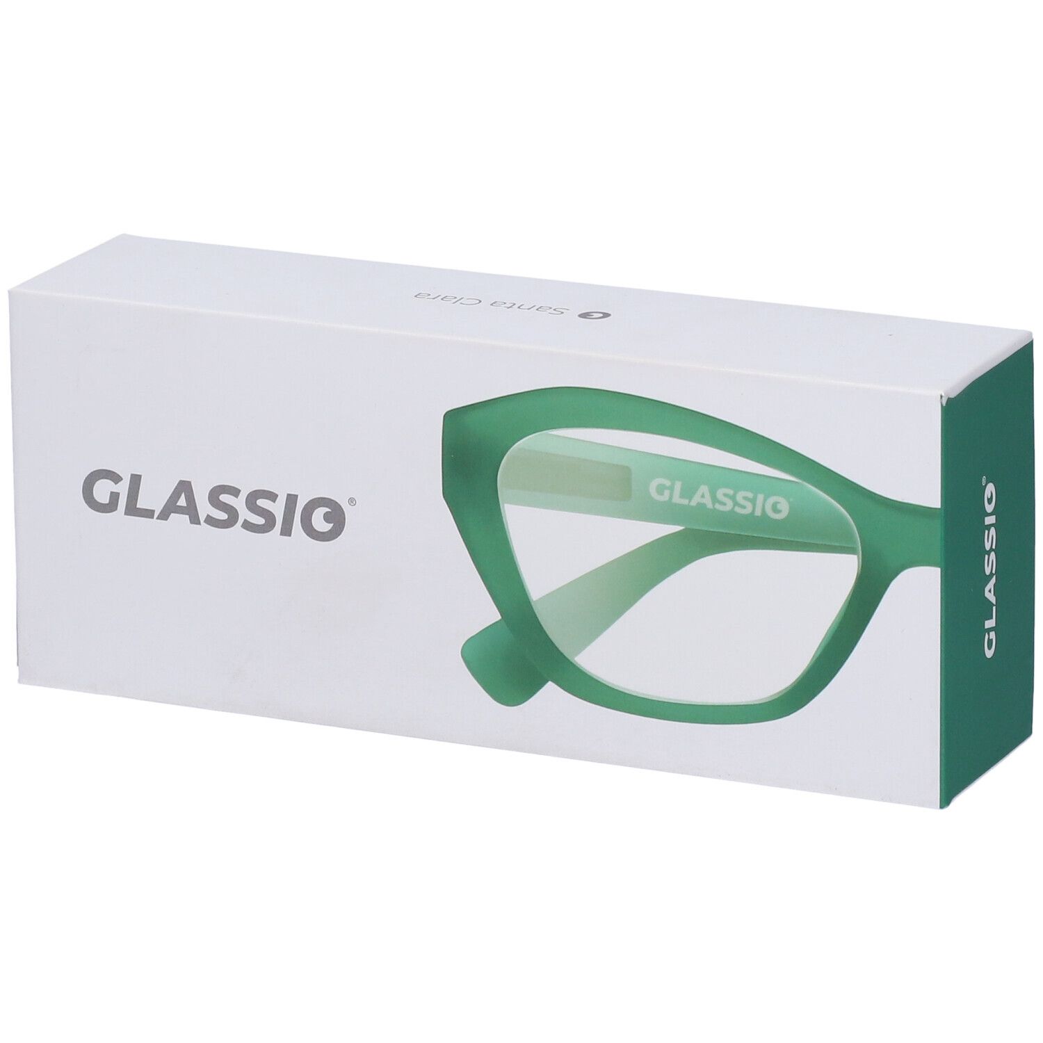 Occhiali da Lettura Glassio Santa Clara Colore Verde Foresta Gradazione +2,0