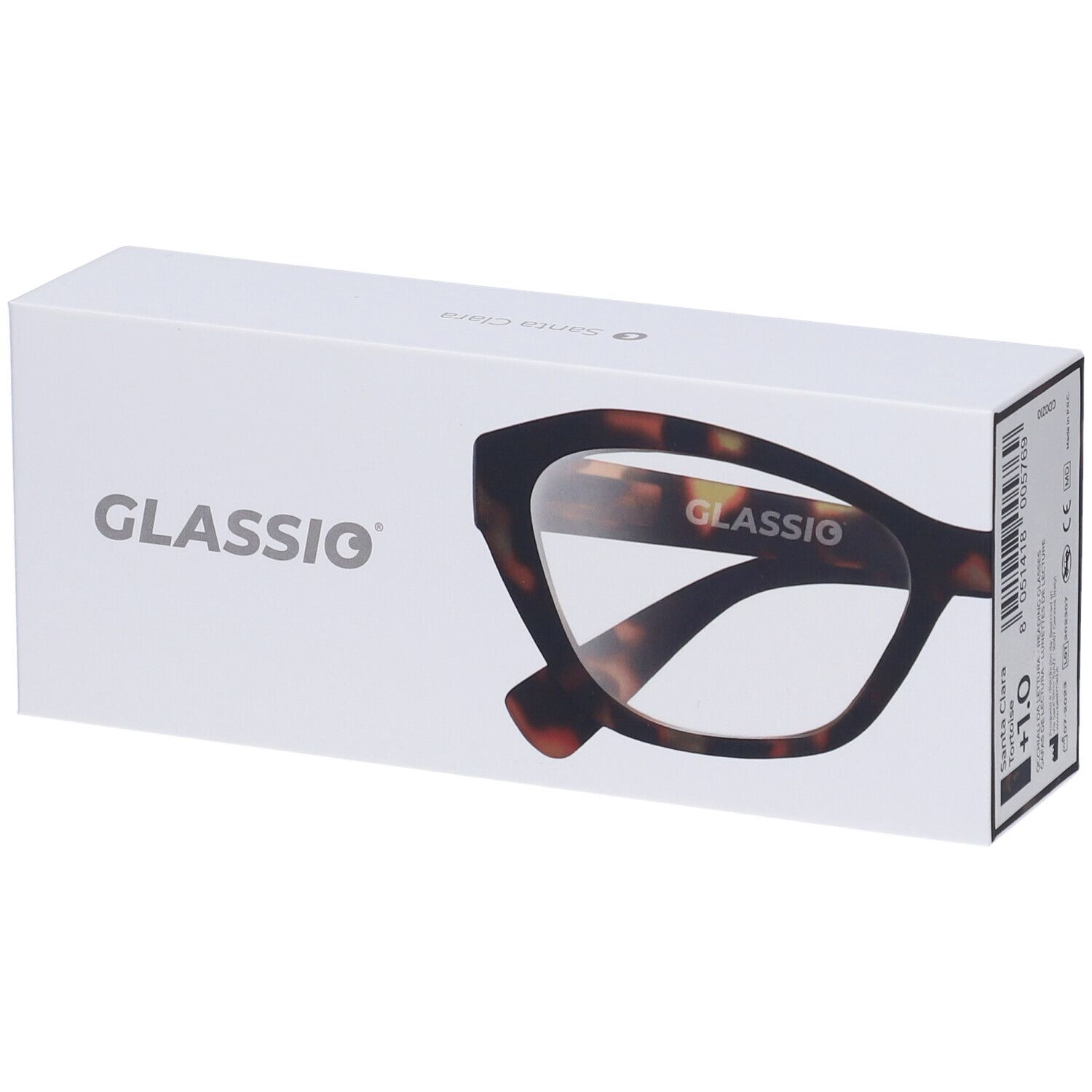Occhiali da Lettura Glassio Santa Clara Colore Tortoise Gradazione +1,0