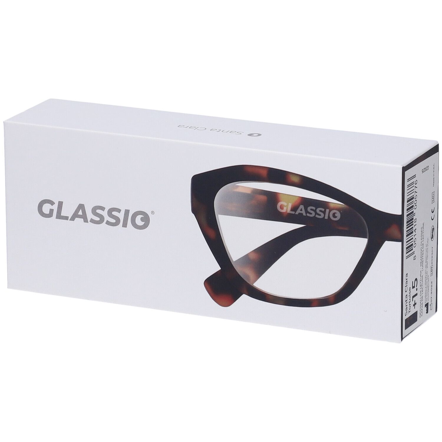 Occhiali da Lettura Glassio Santa Clara Colore Tortoise Gradazione +1,5