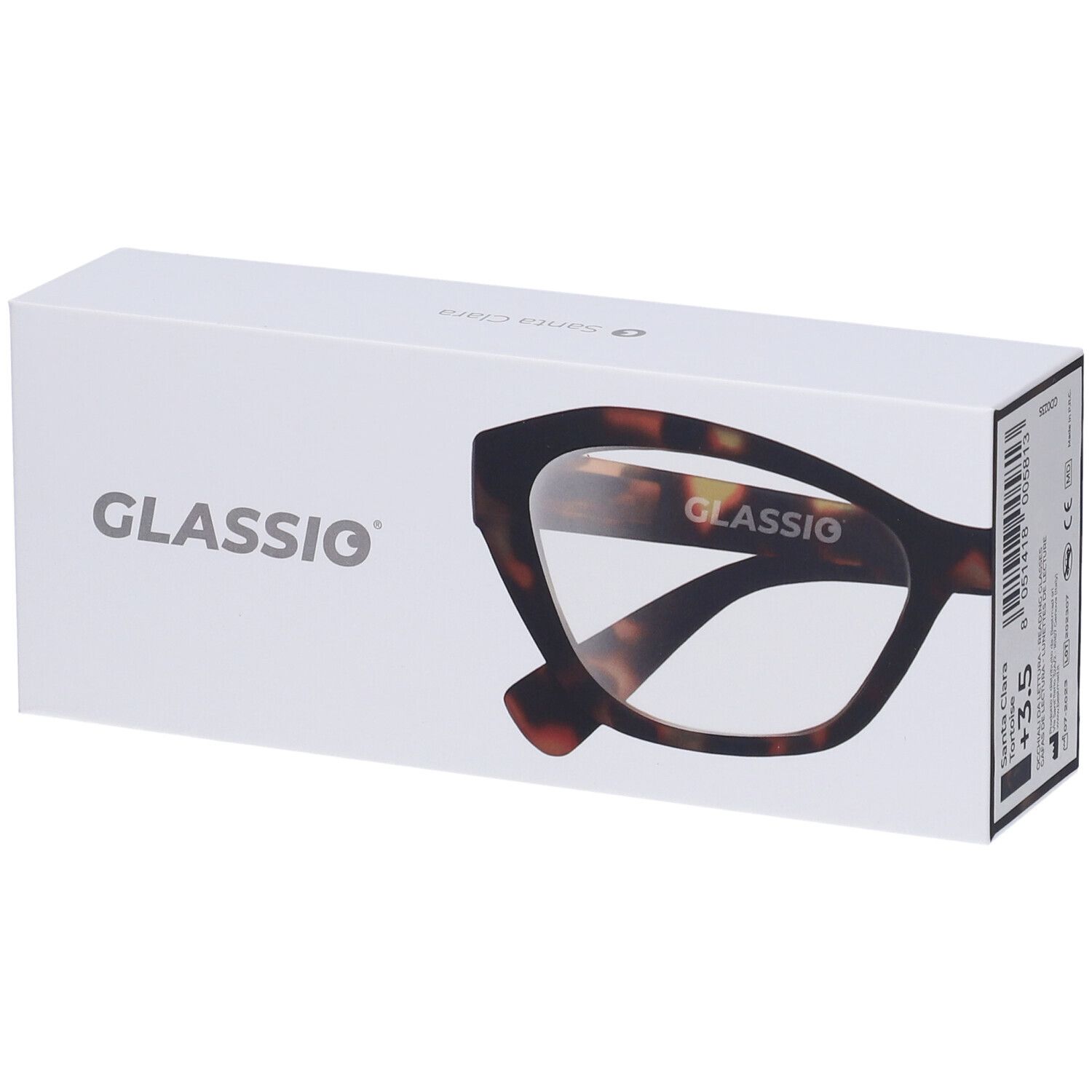 Occhiali da Lettura Glassio Santa Clara Colore Tortoise Gradazione +3,5