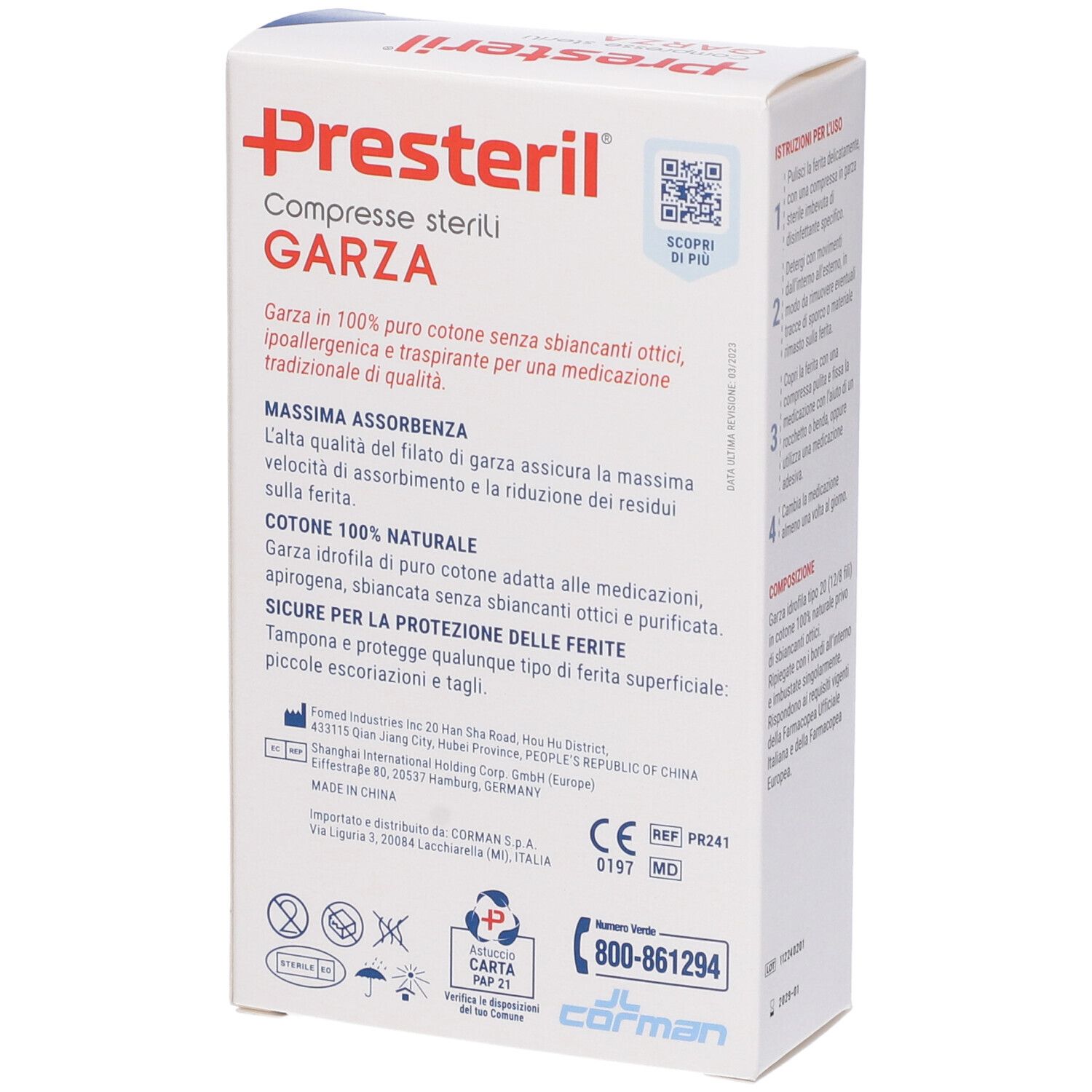 Isomar 20 Flaconcini Decongestionanti, hypertones Meerwasser zur Nasenpflege.
