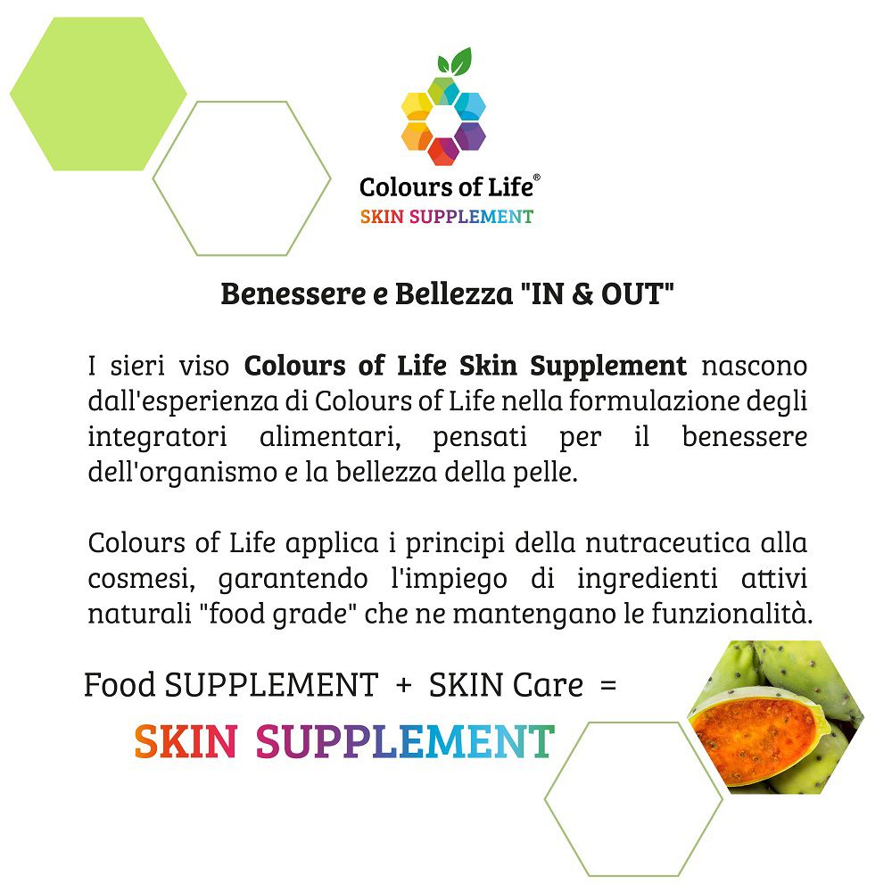 Colours of Life Skin Supplement: Wohlbefinden und Schönheit von innen und außen.