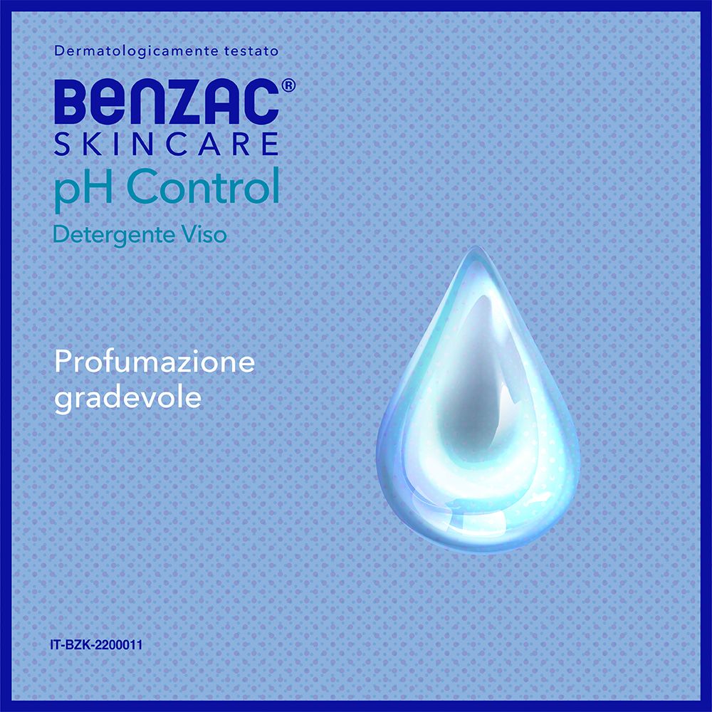Benzac Skincare pH Control Gesichtsreiniger. Dermatologisch getestet. Mit dezentem Duft.