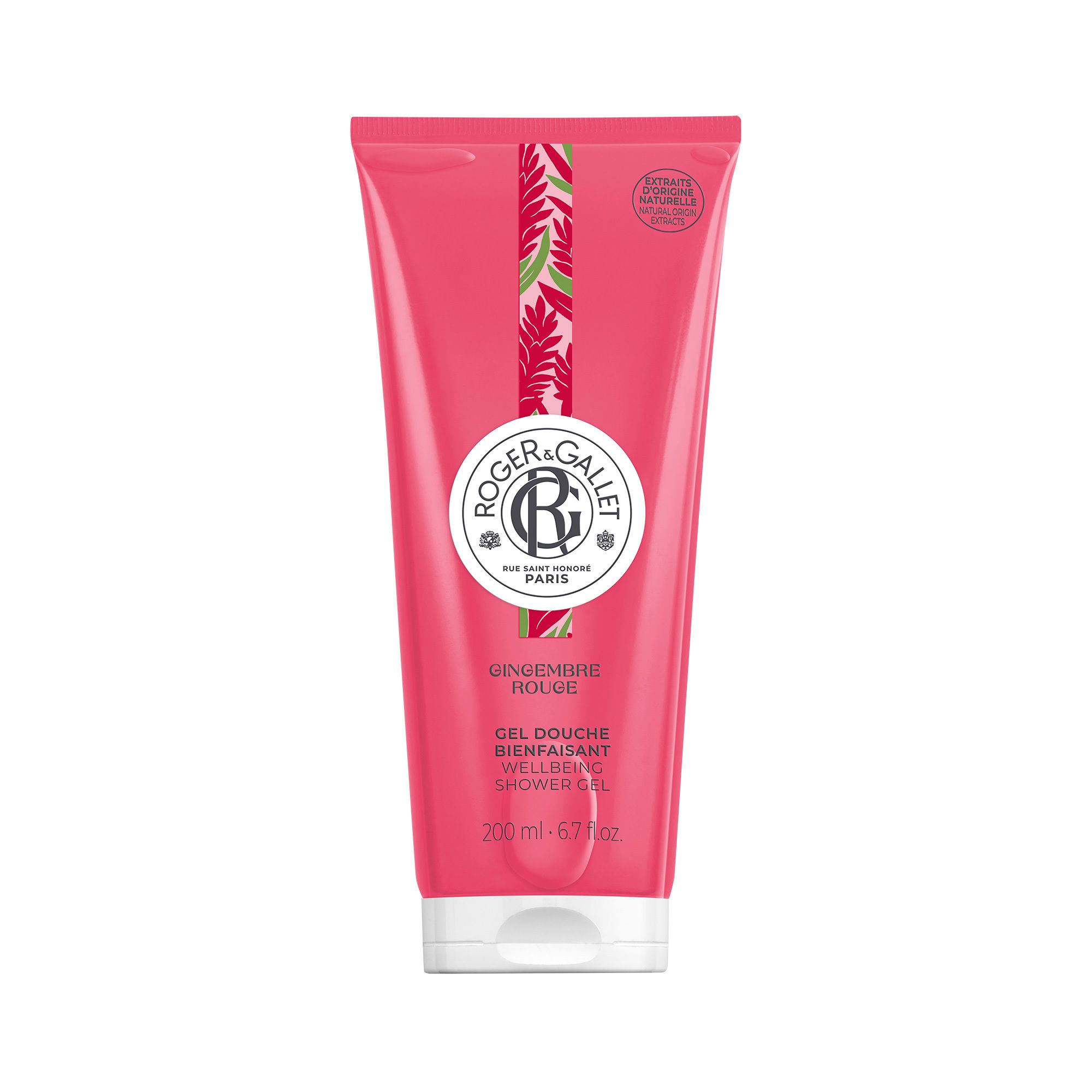 ROGER&GALLET Gingembre Rouge - Gel Doccia Di Benessere 200 ml doccia