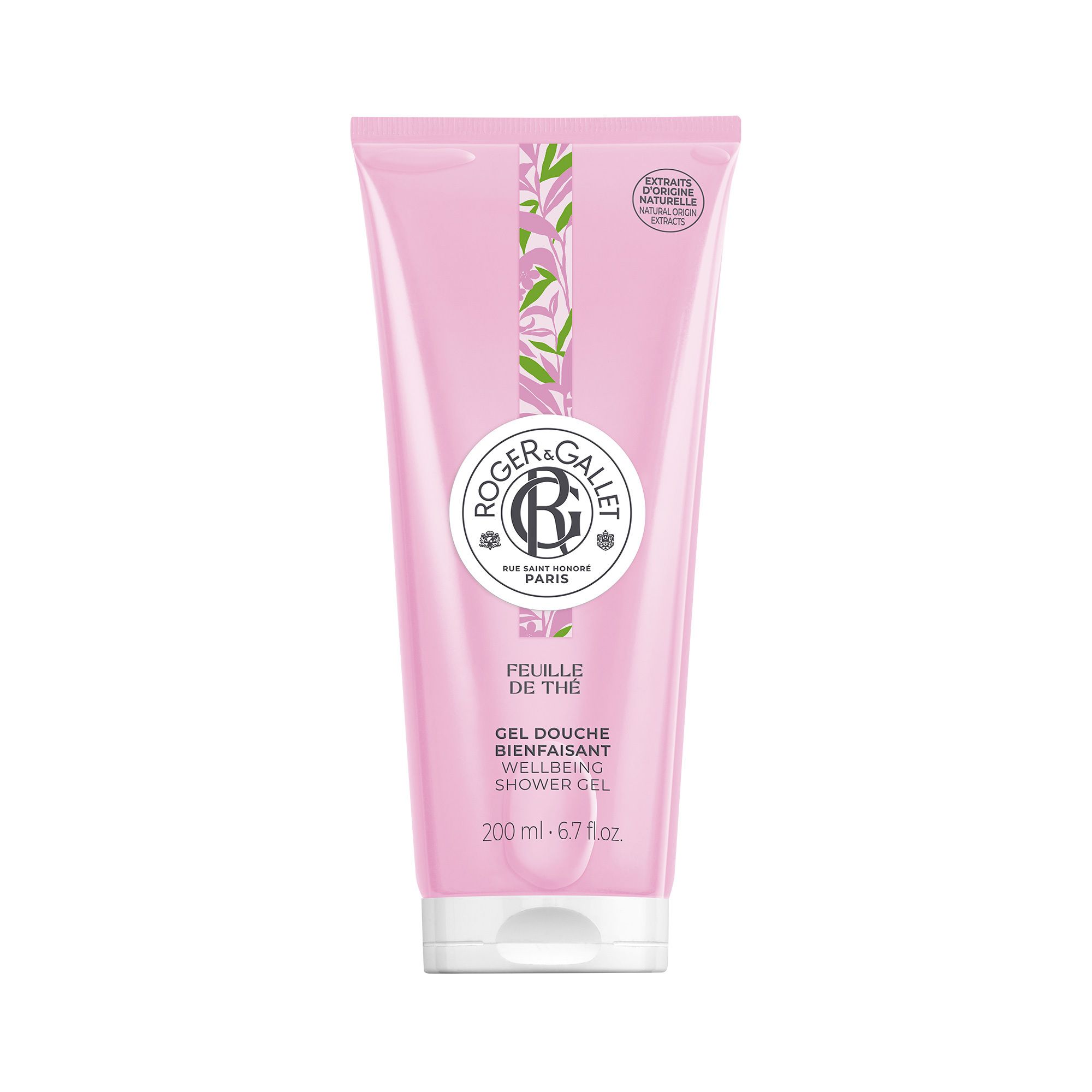 ROGER&GALLET Feuille De The  - Gel Doccia Di Benessere