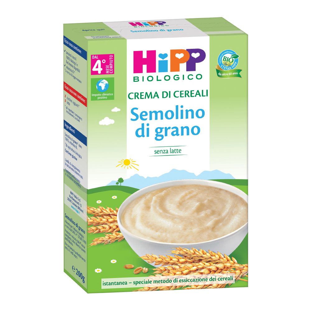 HiPP Crema di Cereali Semolino di Grano