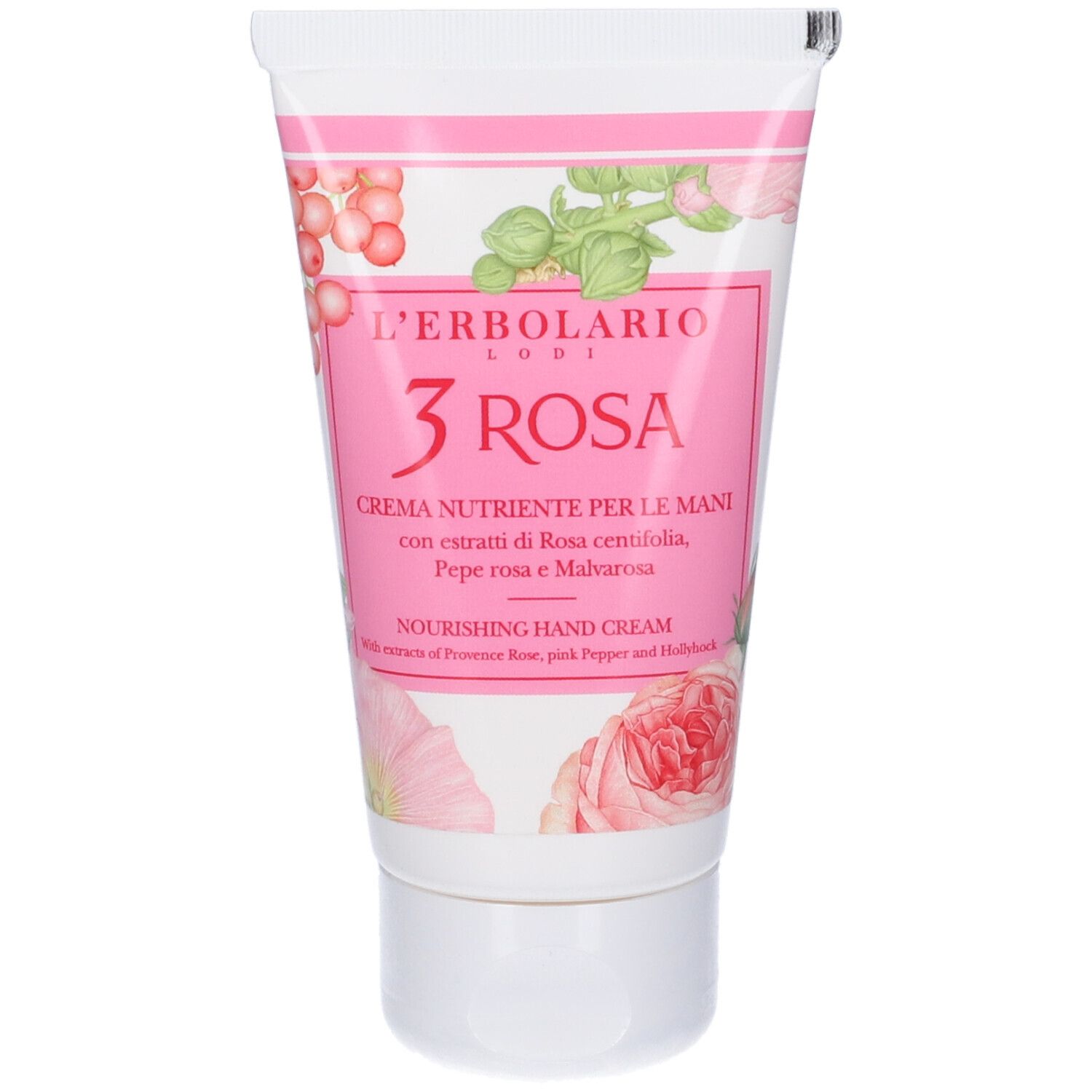 L`Erbolario Crema Nutriente per le Mani 3 Rosa