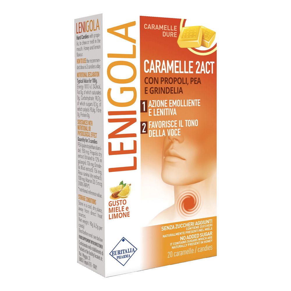 Euritalia Pharma (Div.coswell) Lenigola 2Act Caramelle Dure - Immagine 5