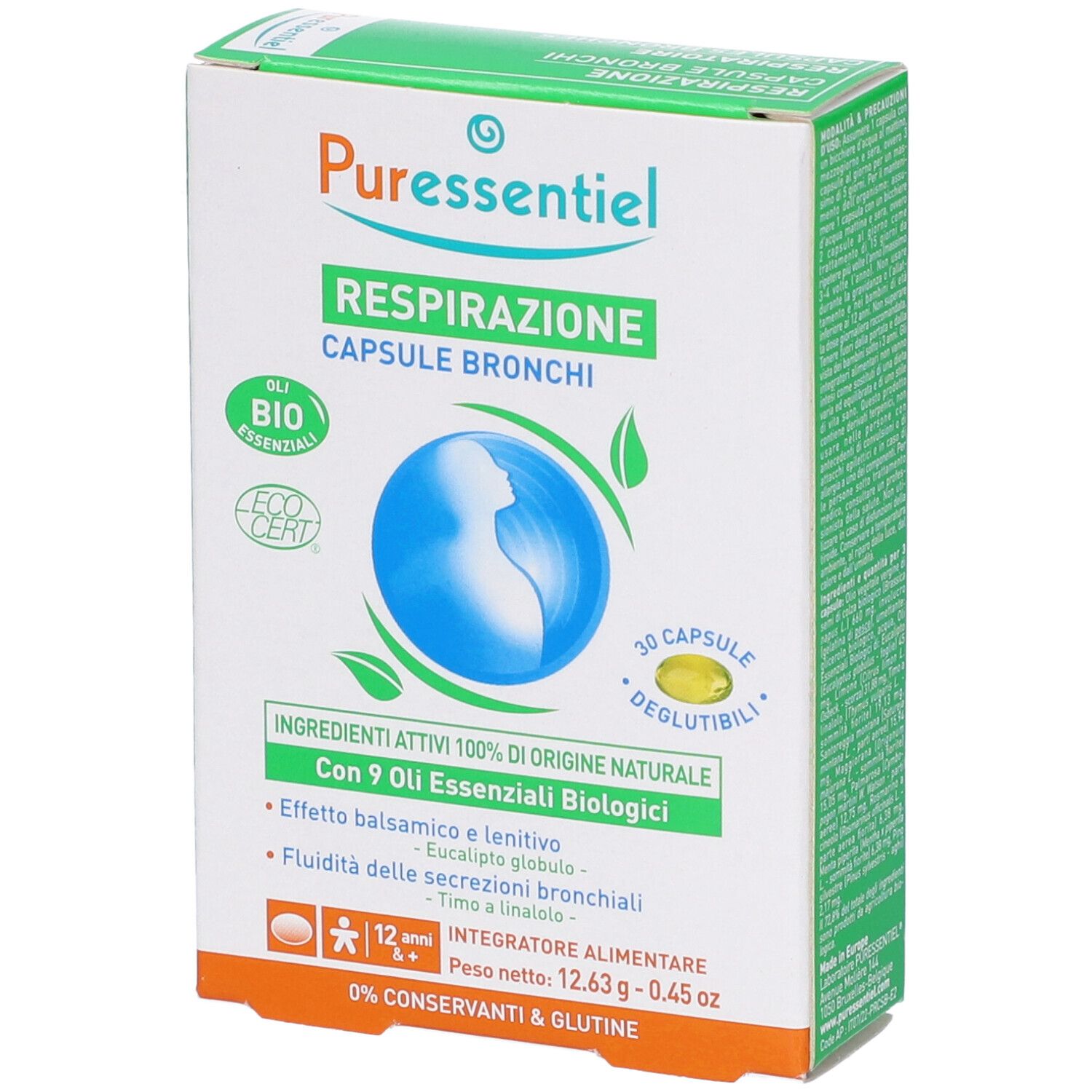 Puressentiel Capsule Bronchi Respirazione