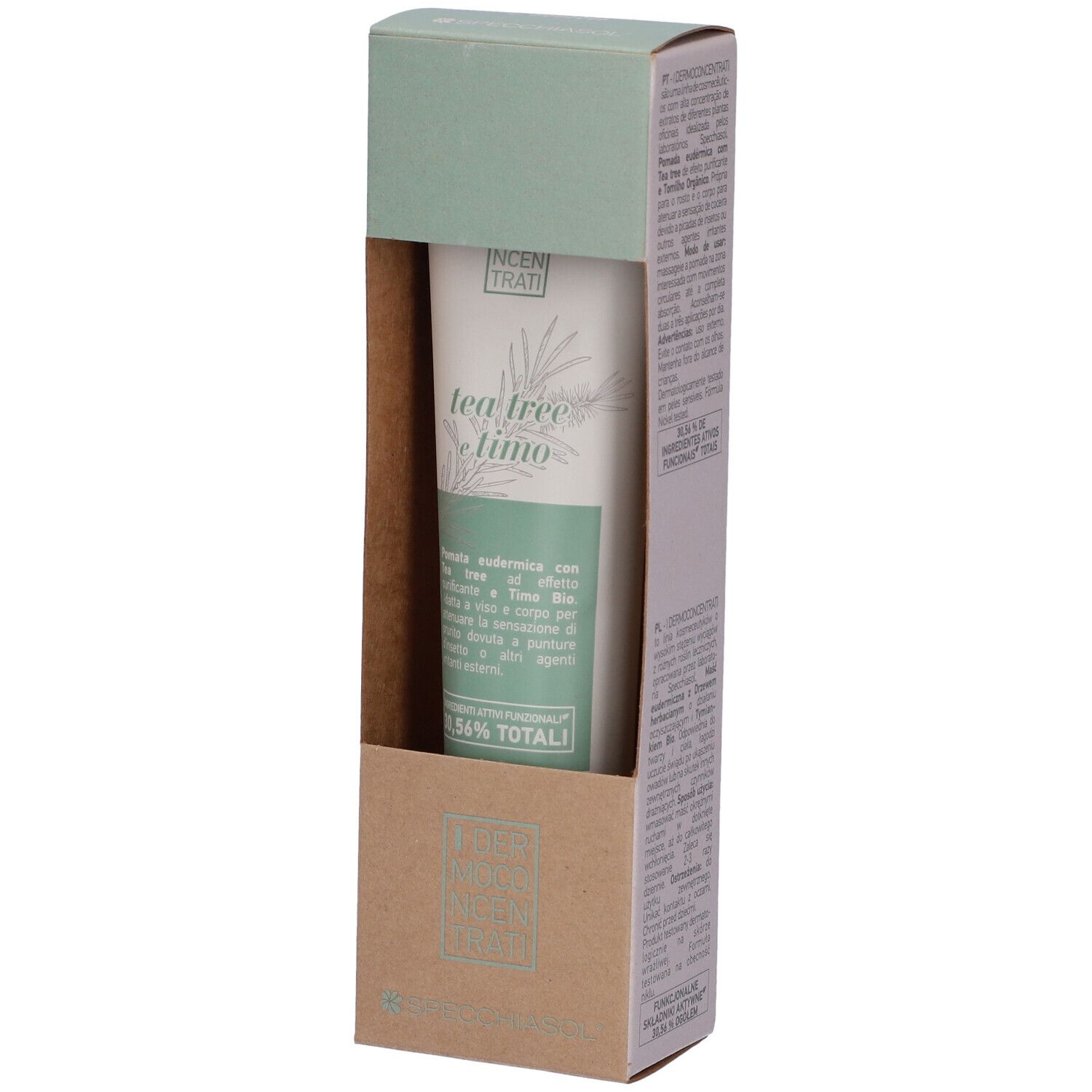 Specchiasol I Dermoconcentrati Tea Tree e Timo Crema