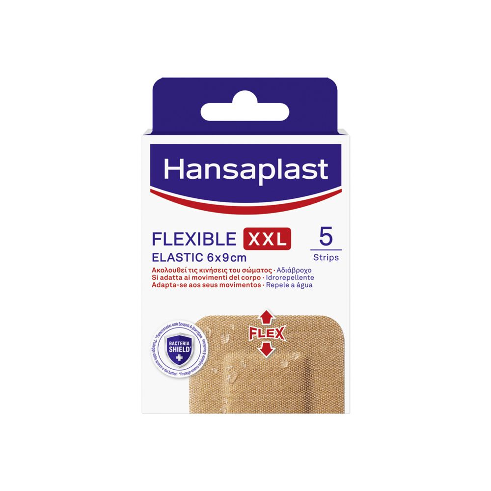 Hansaplast Elastico Flessibile Xxl 6X9cm 5 Pz - Immagine 6