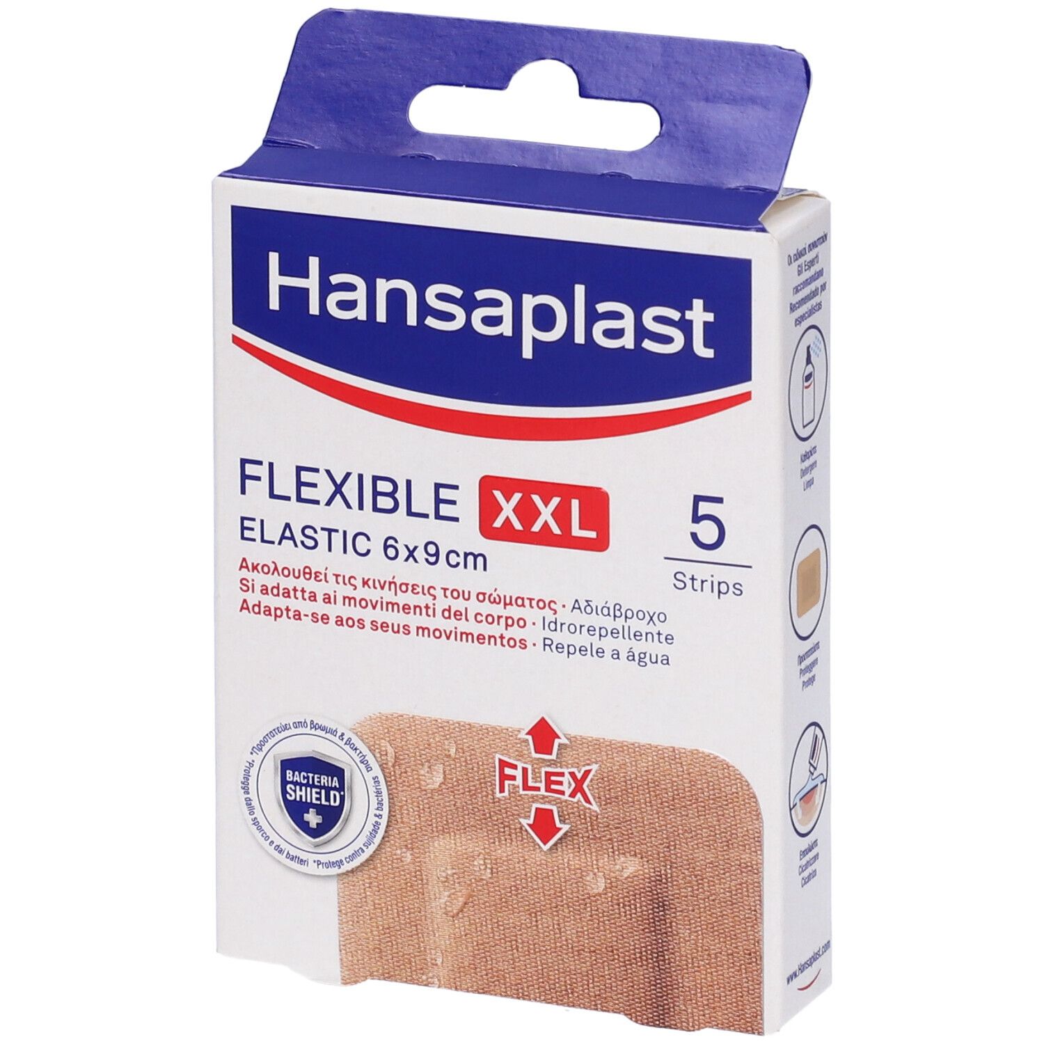 Image of Hansaplast Cerotto Flexible XL/XXL 5x7,2 cm