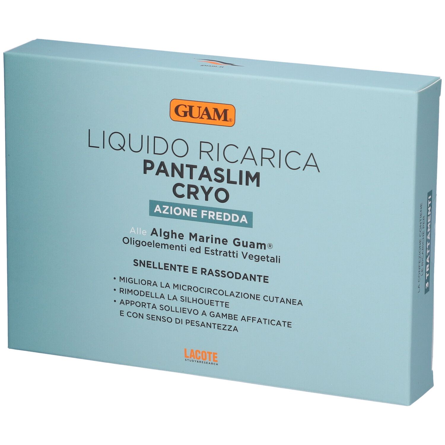 GUAM® Buste Liquido Ricarica Pantaslim Cryo