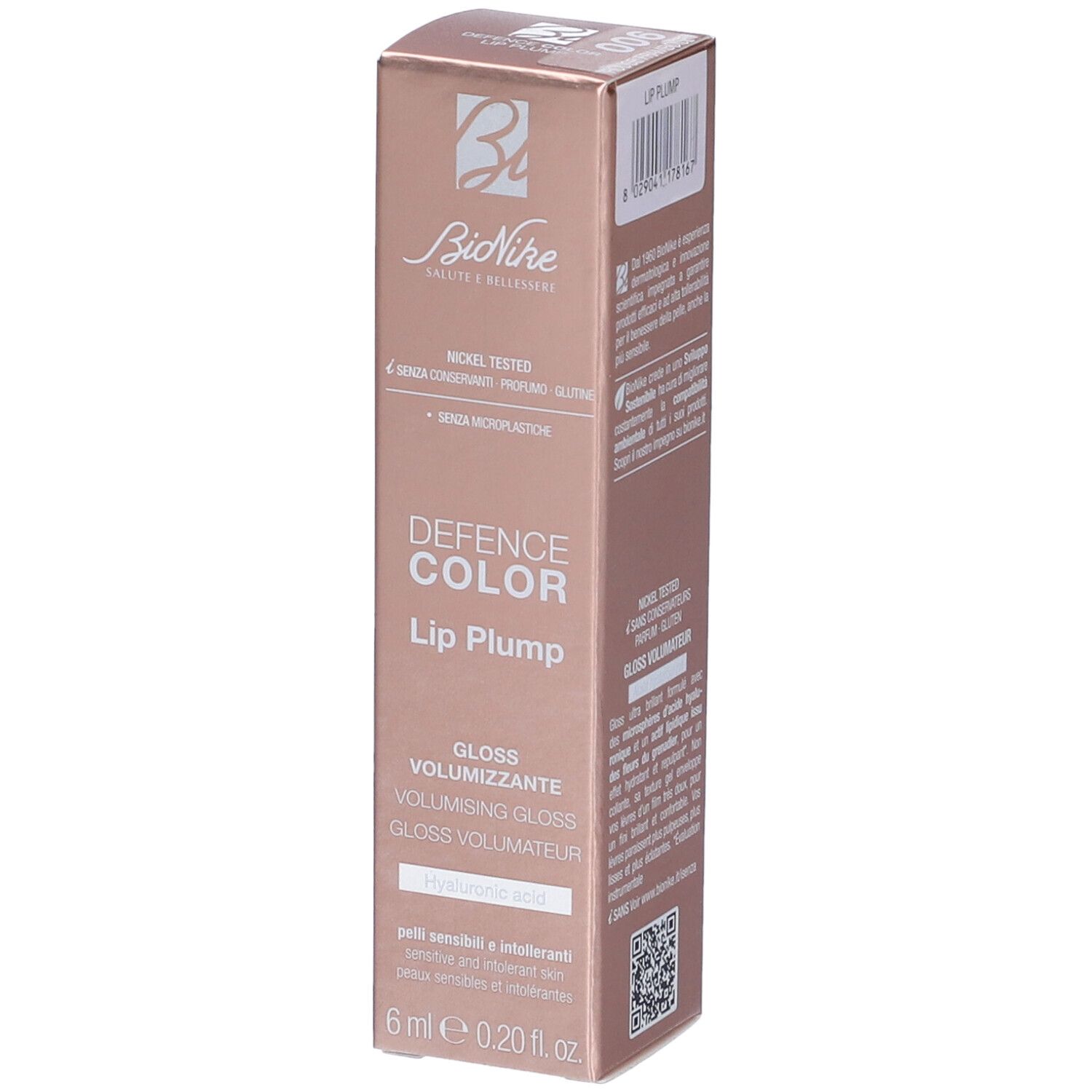 BioNike Defence Color Lip Plump 006 Rouge Framboise