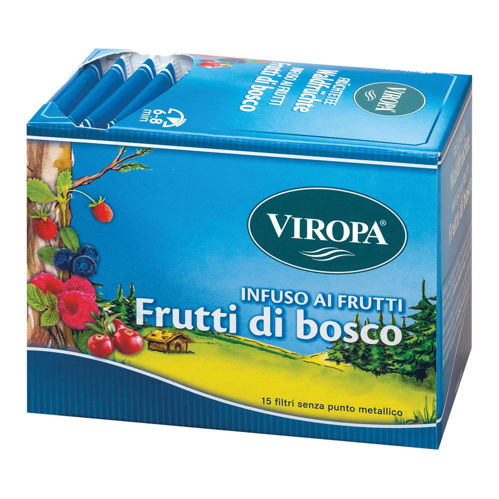 Viropa Infuso Ai Frutti Di Bosco Tisana Depurativa 15 Bustine - Immagine 6