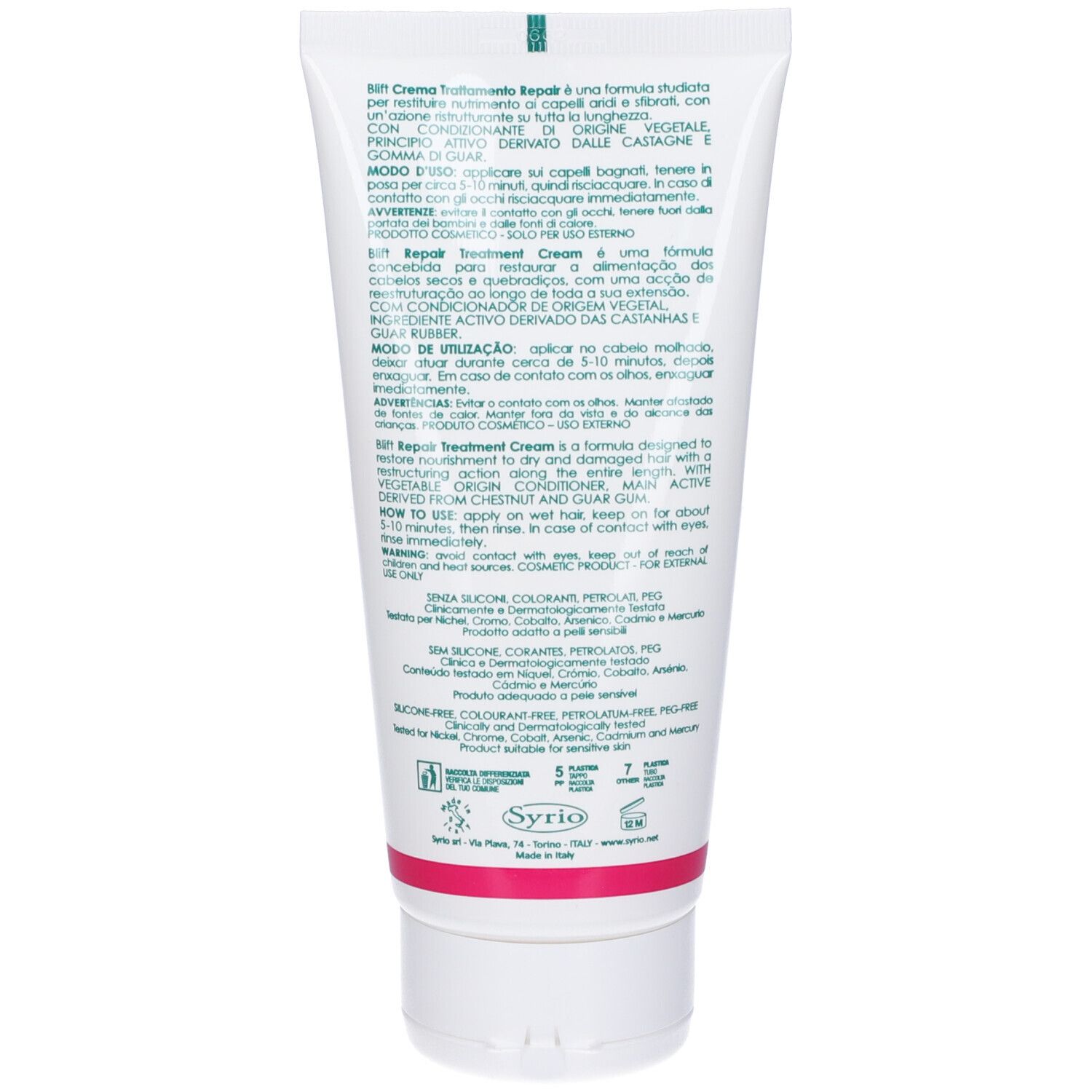 B (Lift) Capelli Crema Trattamento Repair 150Ml