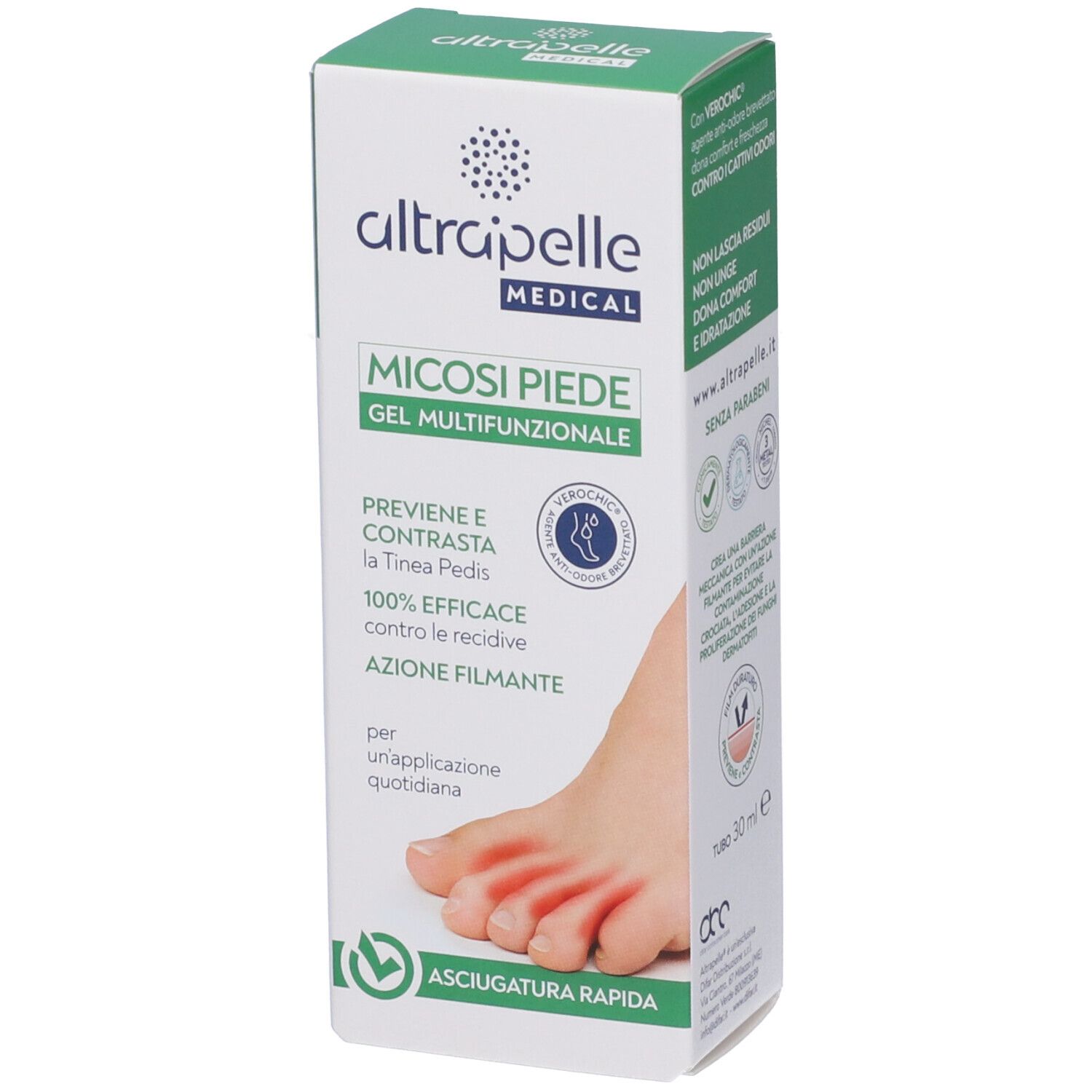 Difar Altrapelle Medical Gel Multifunzione Per Micosi Dei Piedi 30Ml - Immagine 6