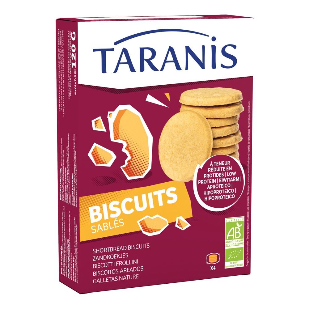 TARANIS Biscotti Aproteici 120 g Biscotti