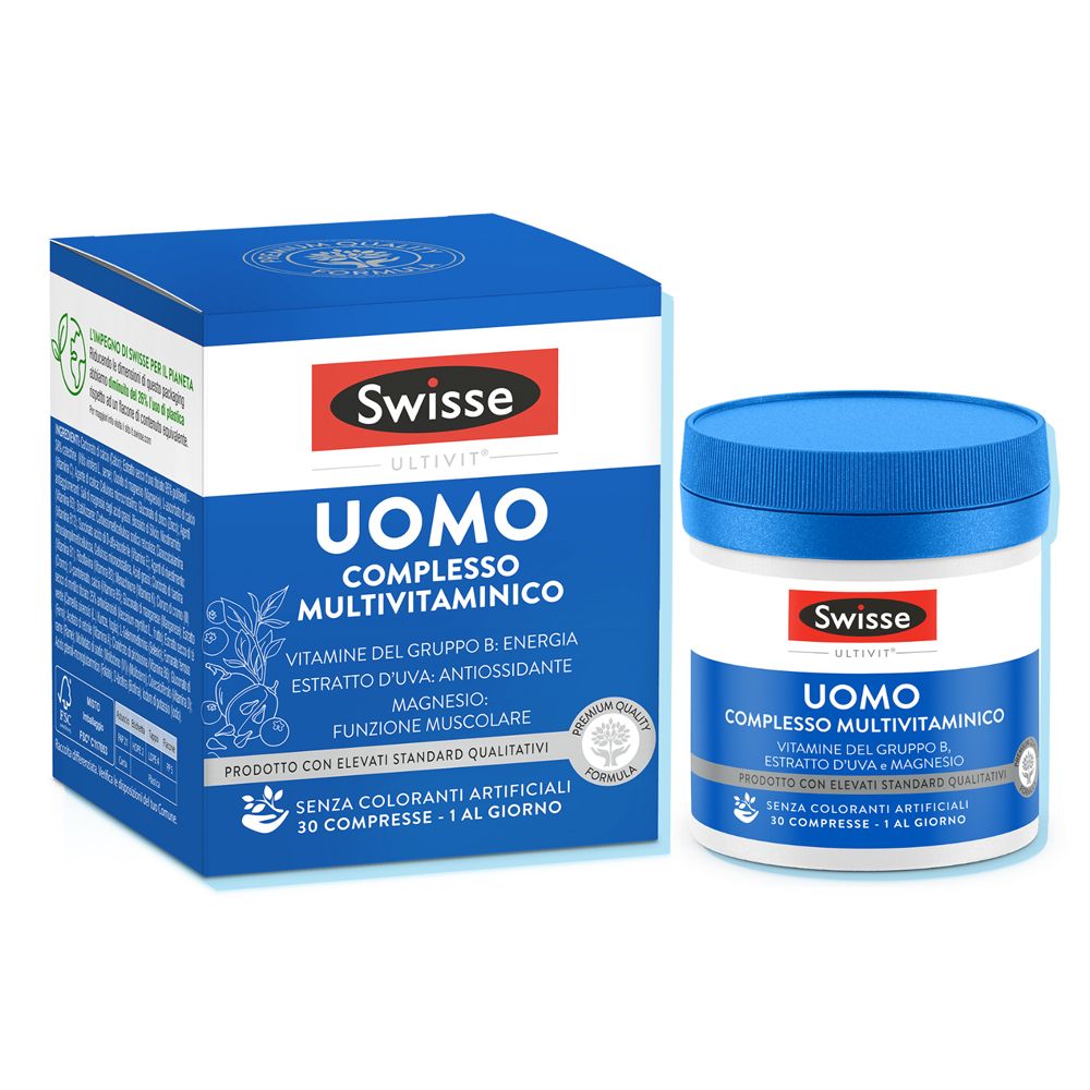 Swisse Multivitaminico U 30Cpr 43,2 g Tabletten