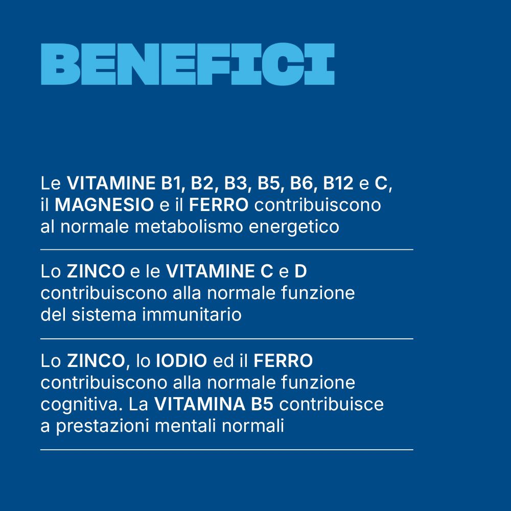 Informationen über die Vorteile von Vitaminen und Mineralstoffen für den Energiestoffwechsel und das Immunsystem.