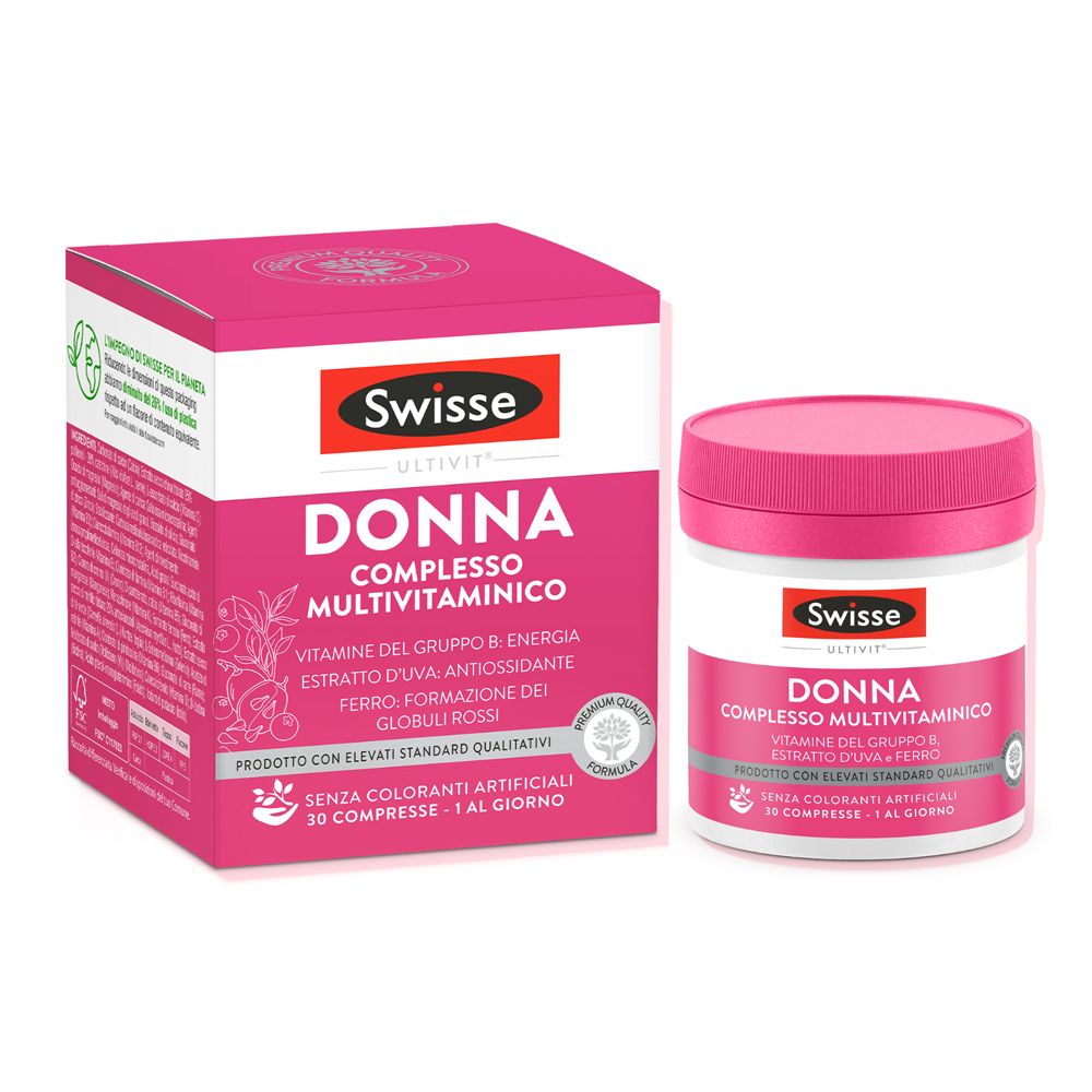 Swisse Donna Verde/Rossi Integratore Multivitaminico 30 Compresse - Immagine 4