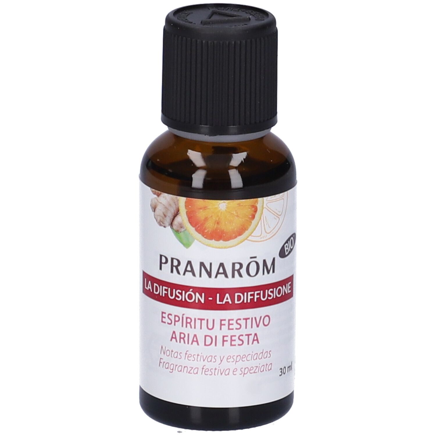 Pranarom La Diffusione Aria di Festa Olio Essenziale