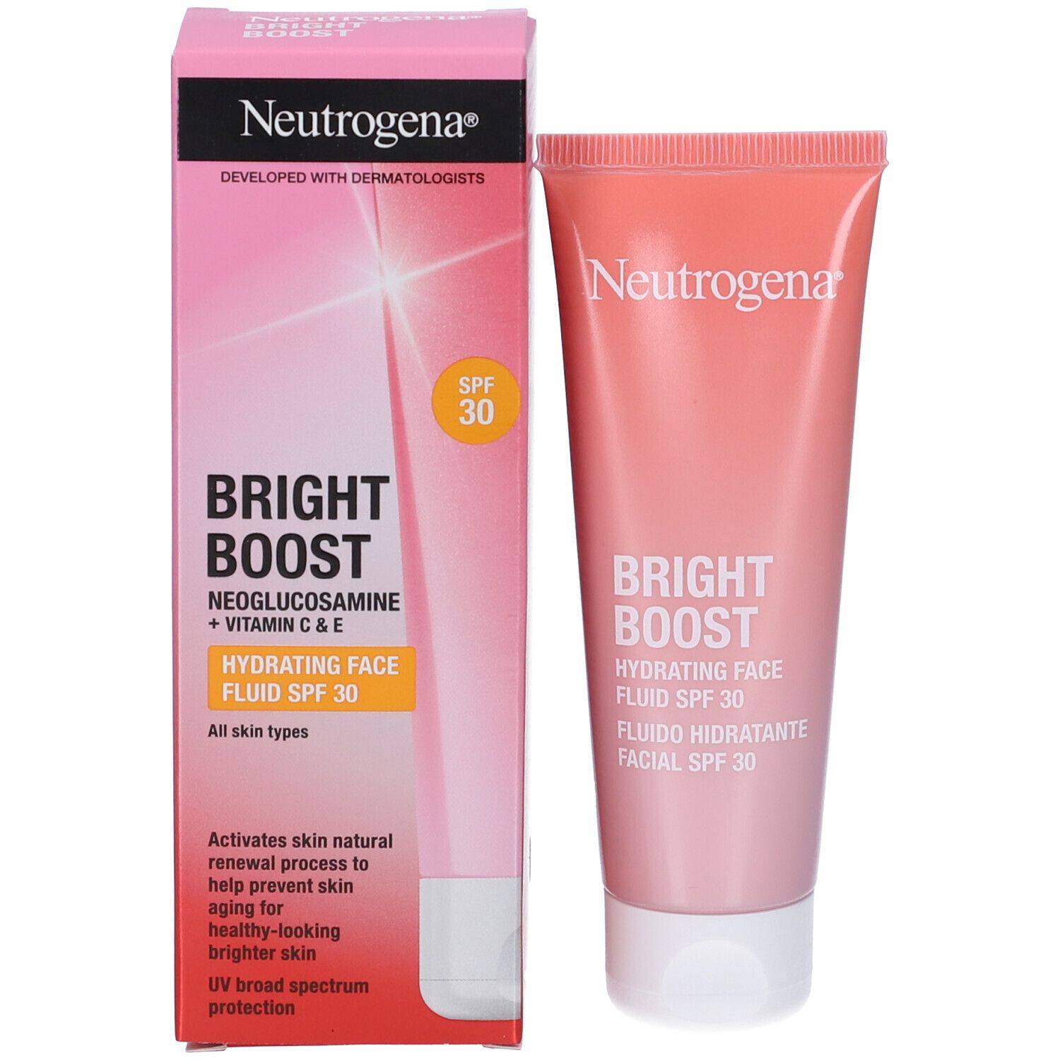 Neutrogena Bright Boost Hydrating Face Fluid SPF 30