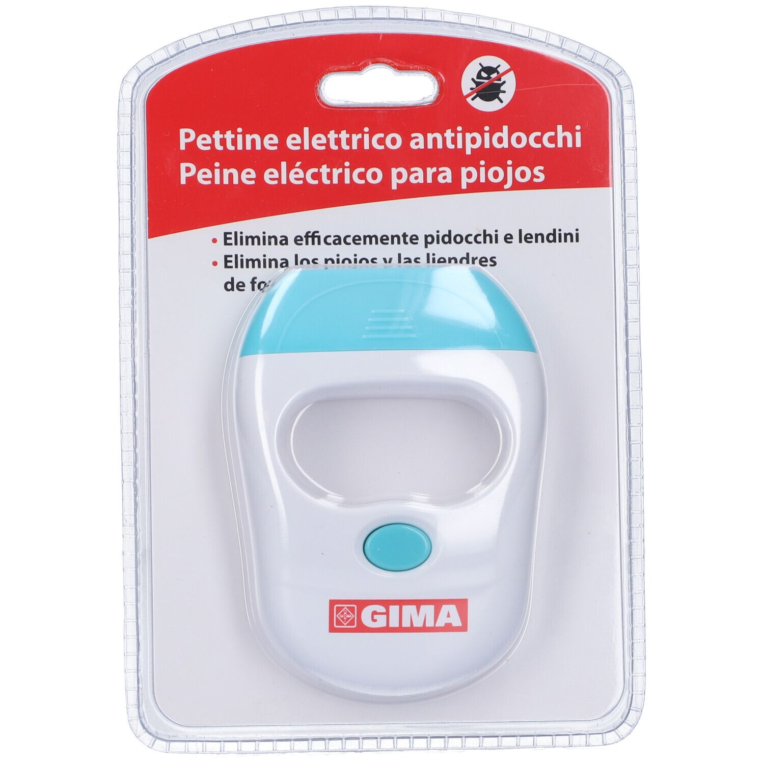 GIMA Pettine Per Pidocchi Elettrico - It,Es