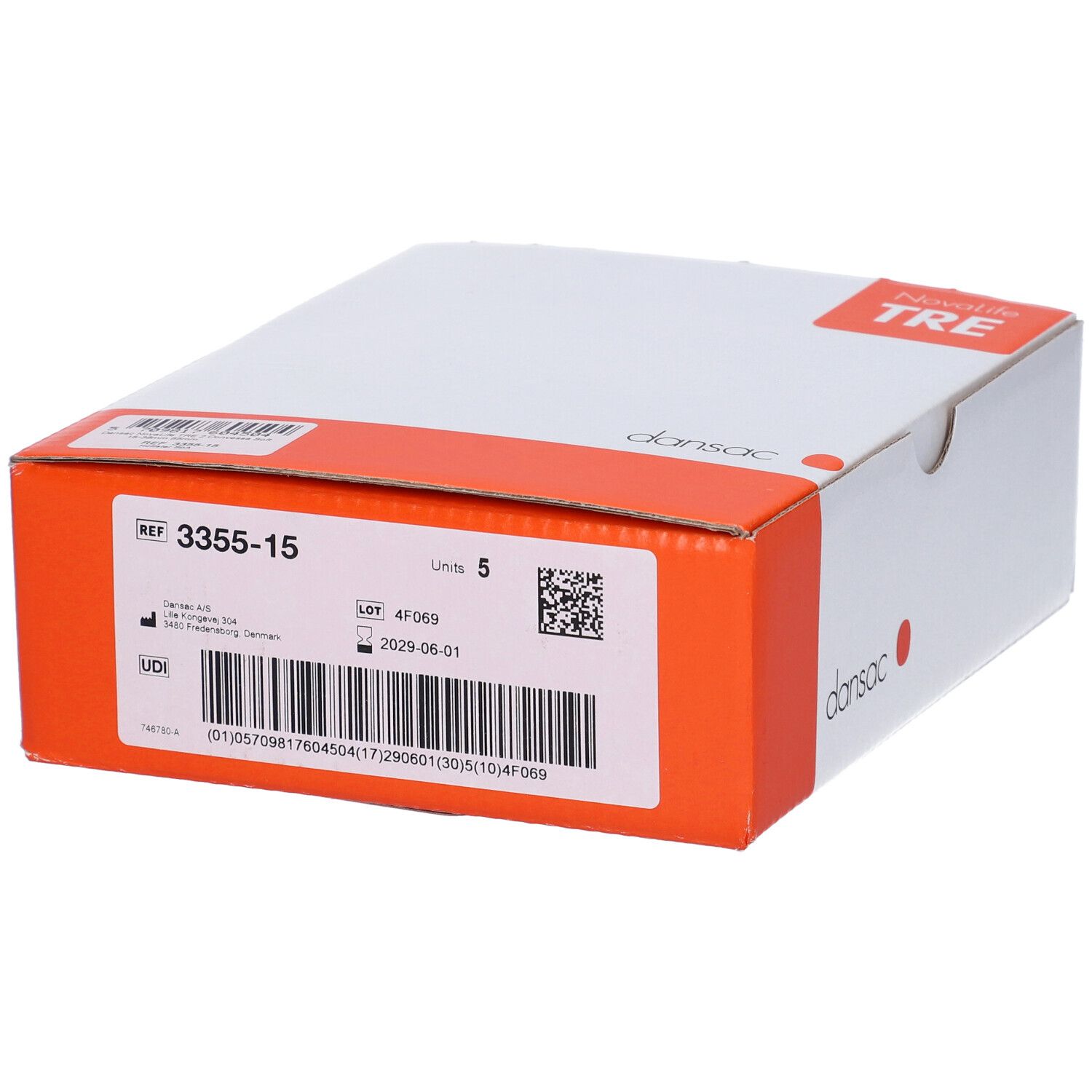 Placca Per Stomia Addominale Dansac Novalife Tre 2 Placca Convessa Soft 15-38 Mm Flangia 55 Mm Ritagliabile 5 Pezzi