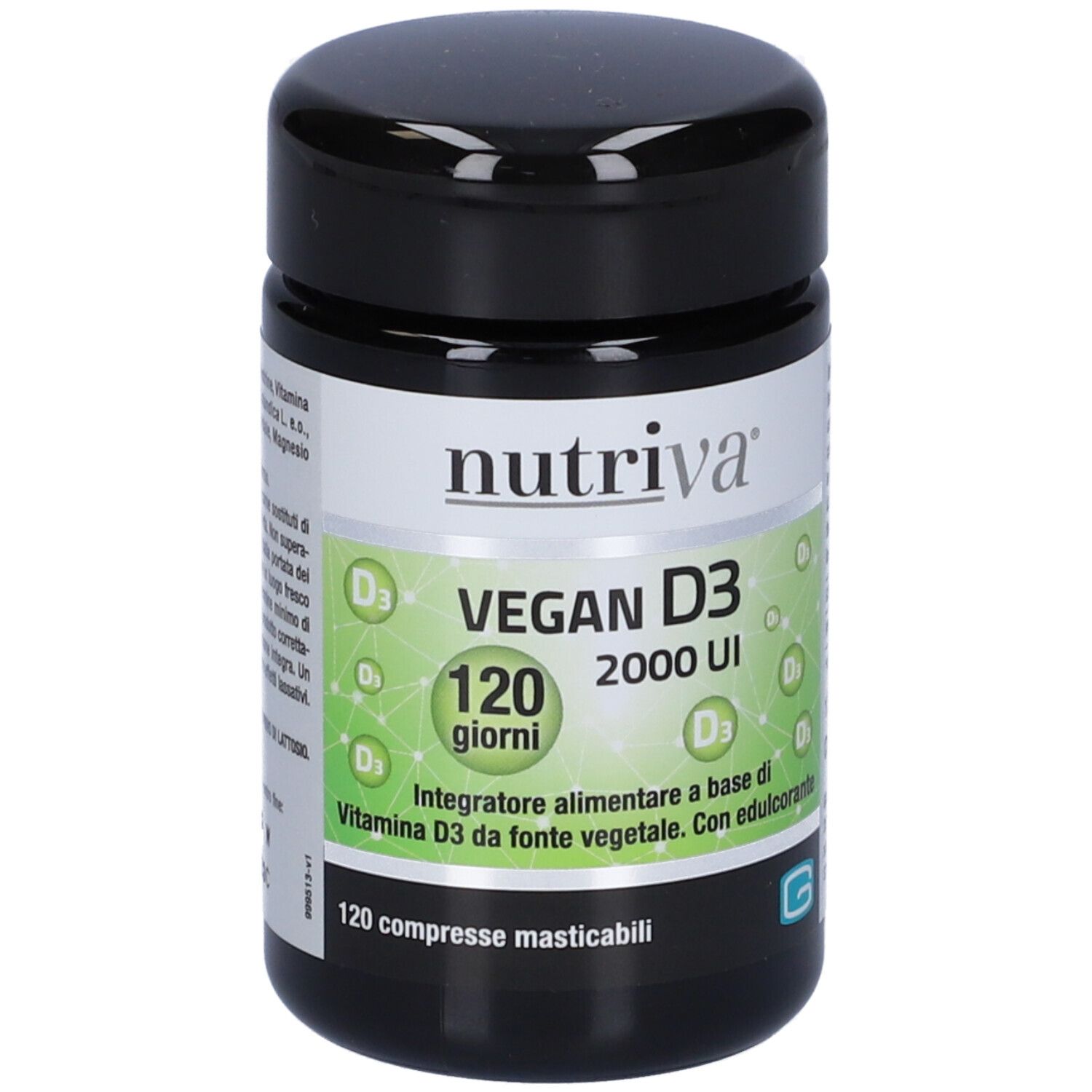 Nutriva Vegan D3 2000 Ui 120 Compresse Masticabili - Immagine 4