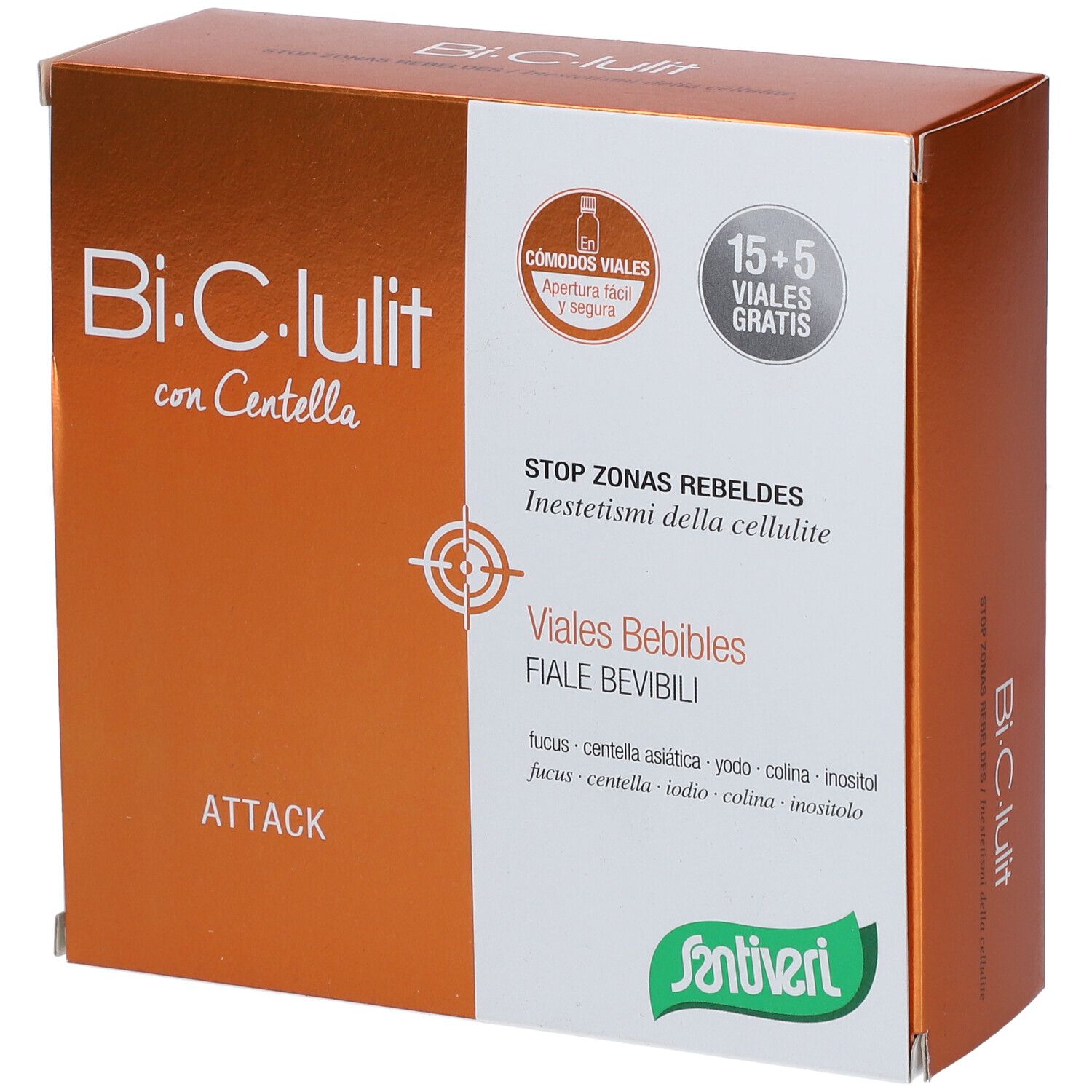 Bi C Lulit Santiveri Bi-C-Lulit Con Cantella Attack 20X10 Ml Soluzione Orale Bambino