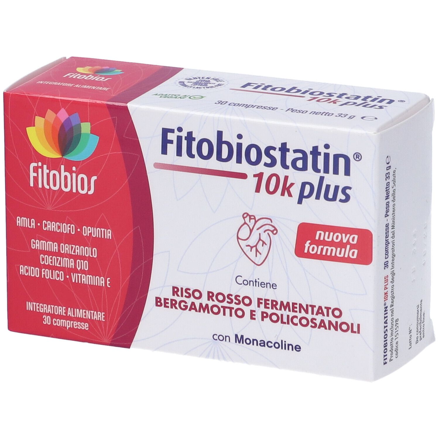 Fitobios Fitobiostatin 10K Plus 30 Compresse - Immagine 7