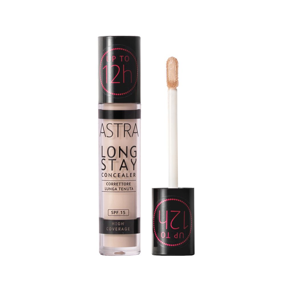 Astra - Long Stay Concealer - Correttore Lunga Tenuta N. 02 Nude - Immagine 5