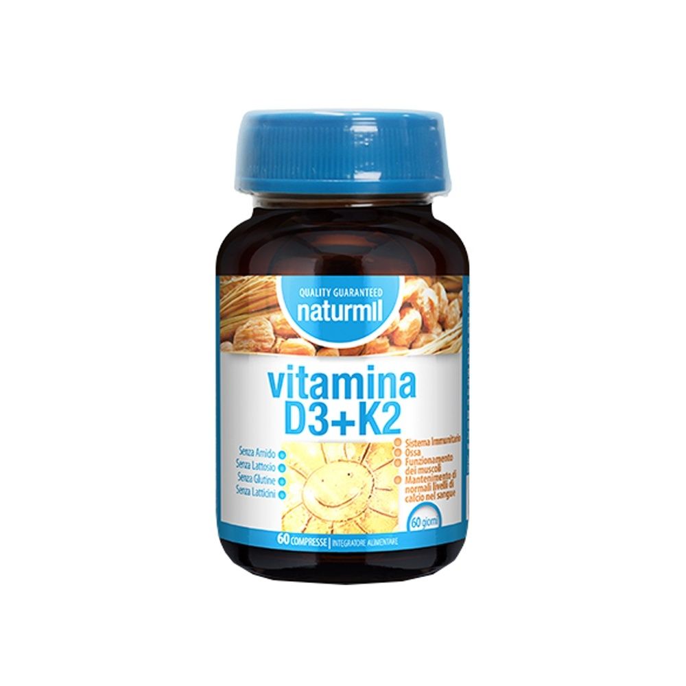 Naturmil Vitamina D3+K2 60 Compresse