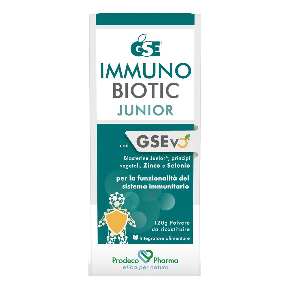 GSE Immunobiotic Junior 120G 120 g Pulver zur Herstellung einer Lösung zum Einnehmen