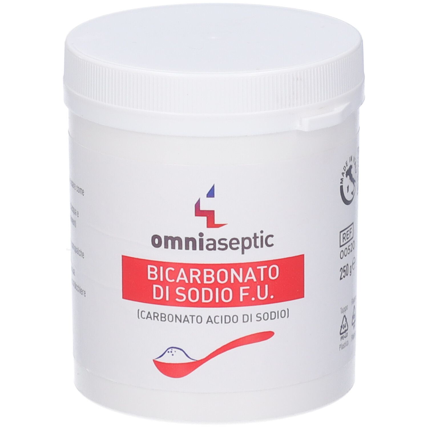 Omniaseptic Bicarbonato Di Sodio Fu 250 G