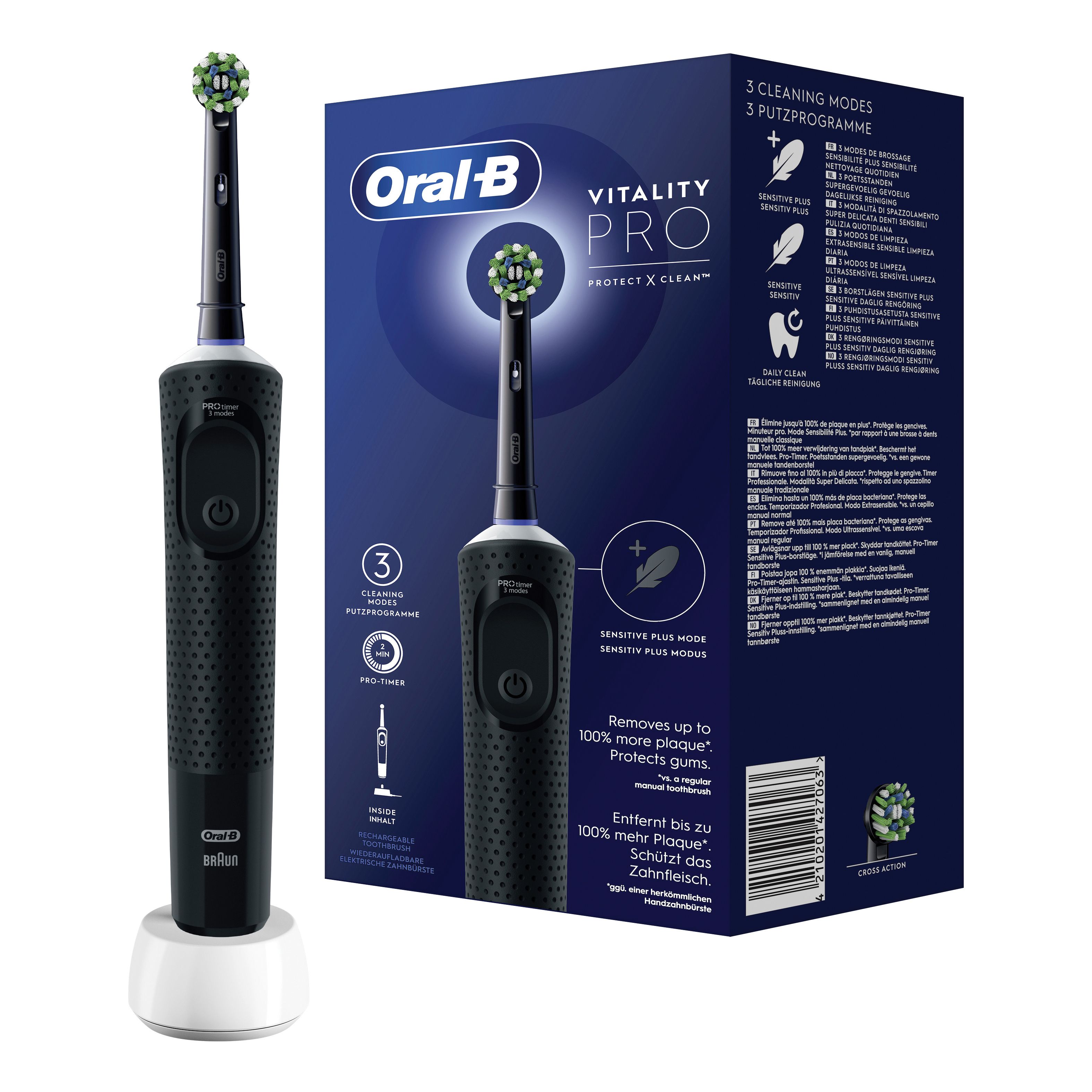 Oral-B - Elektrische Zahnbürste 'Vitality Pro' in Black